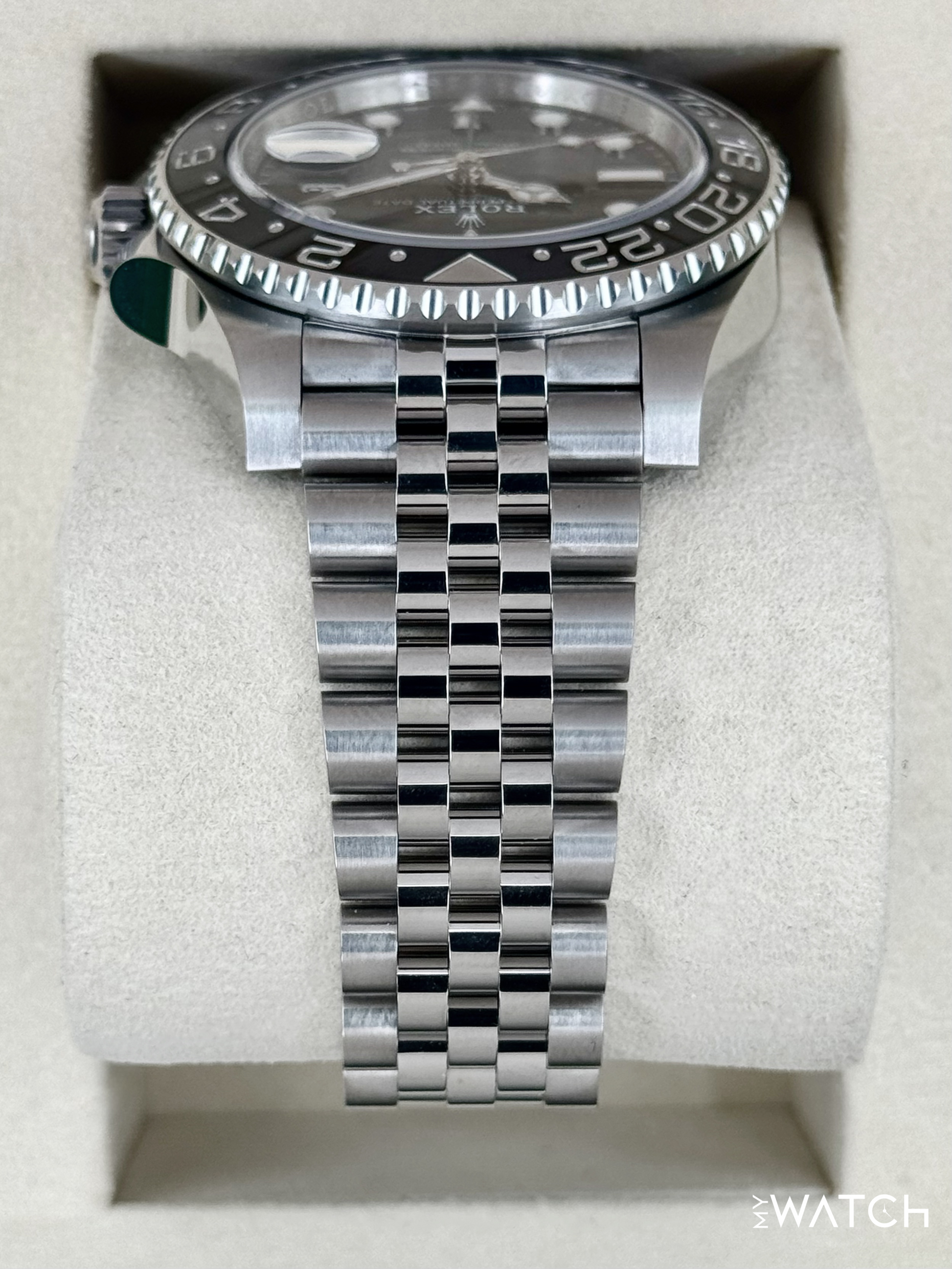 NEW 2025 Rolex GMT-Master II "Bruce Wayne" 40mm 126710GRNR Jubilee - MyWatchLLC