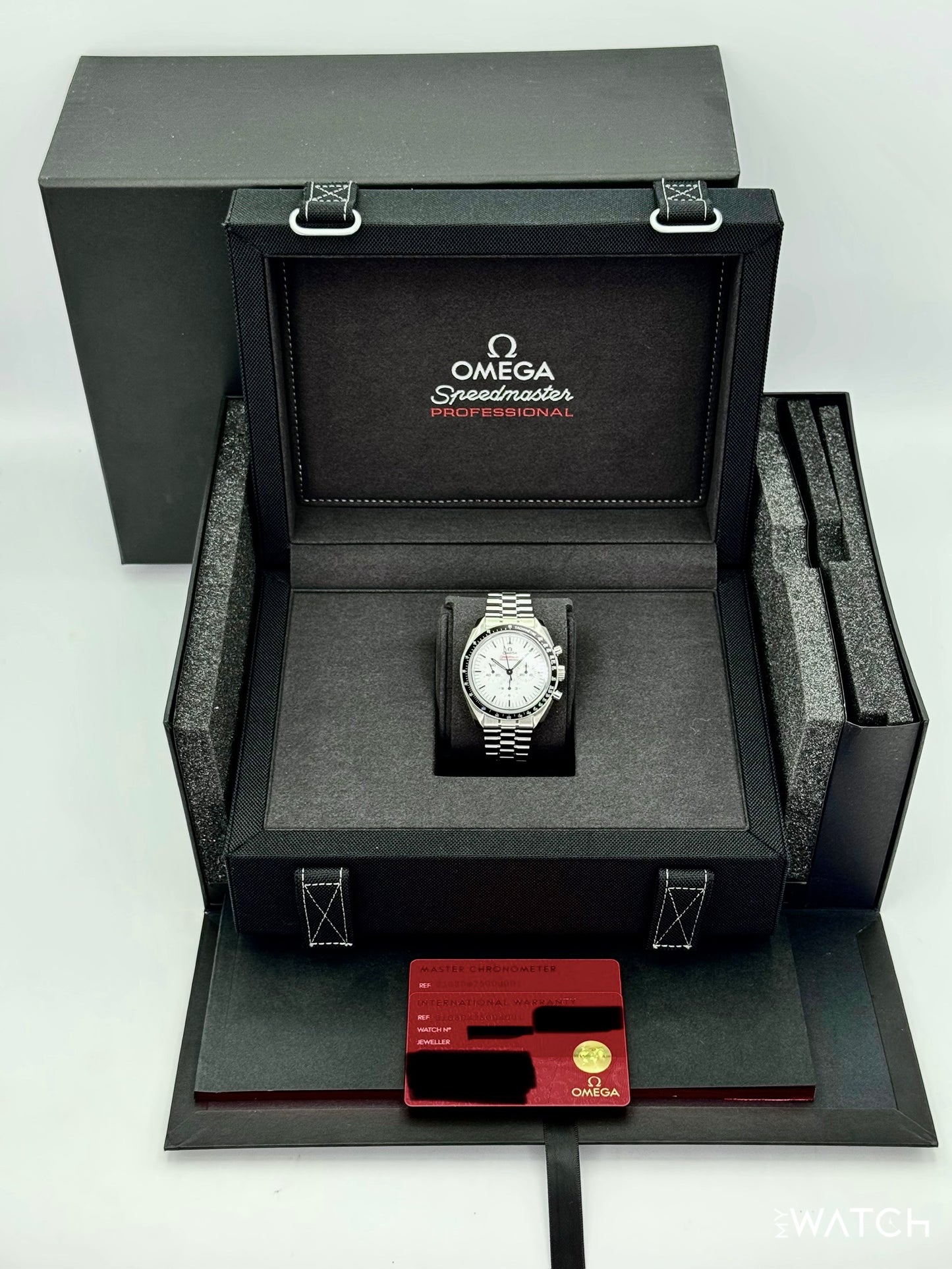 NEW 2025 Omega Speedmaster Moonwatch Pro 310.30.42.50.04.001 42mm White Dial