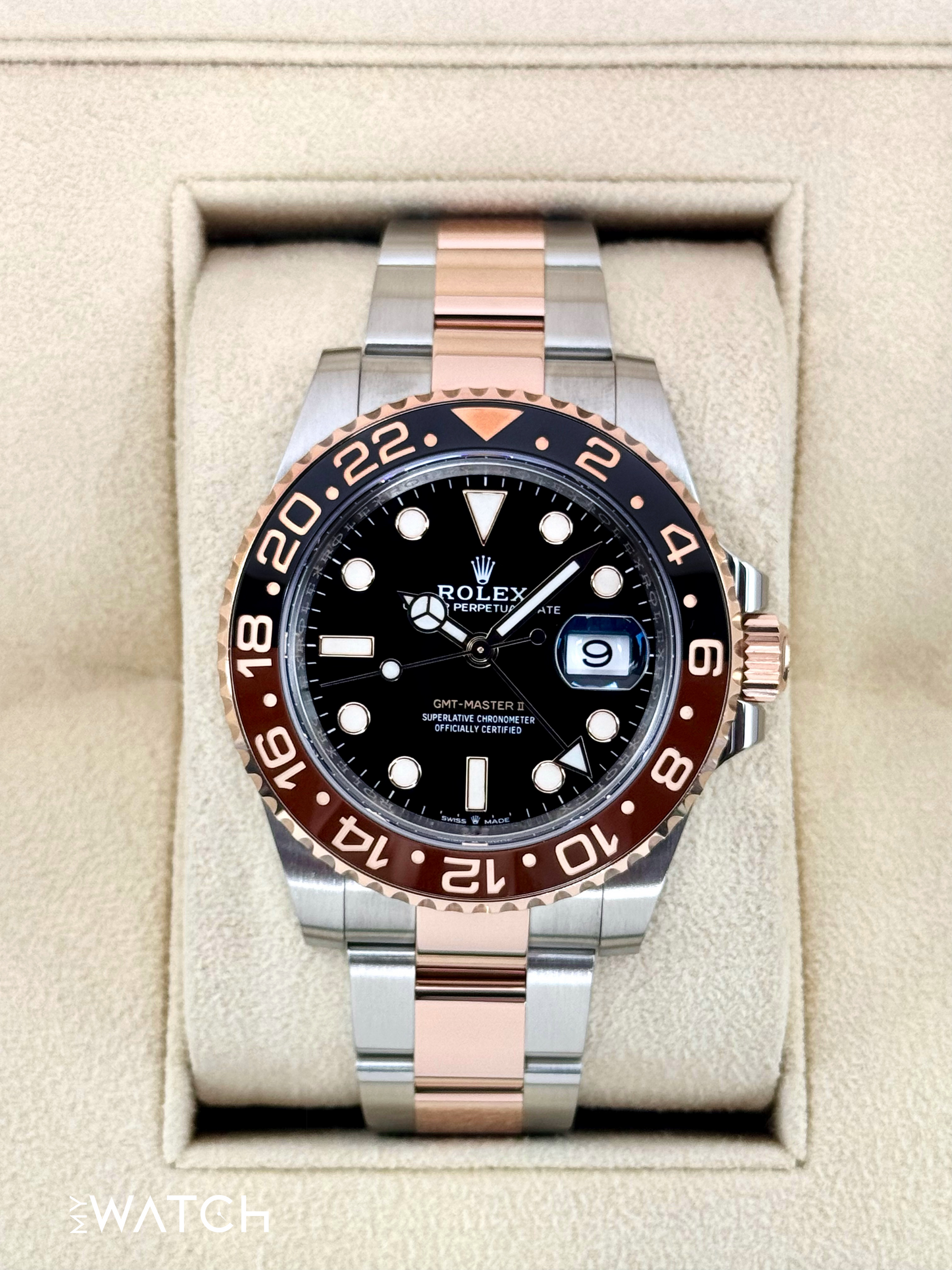 2023 Rolex GMT-Master II "Rootbeer" 40mm 126711CHNR Two-Tone - MyWatchLLC