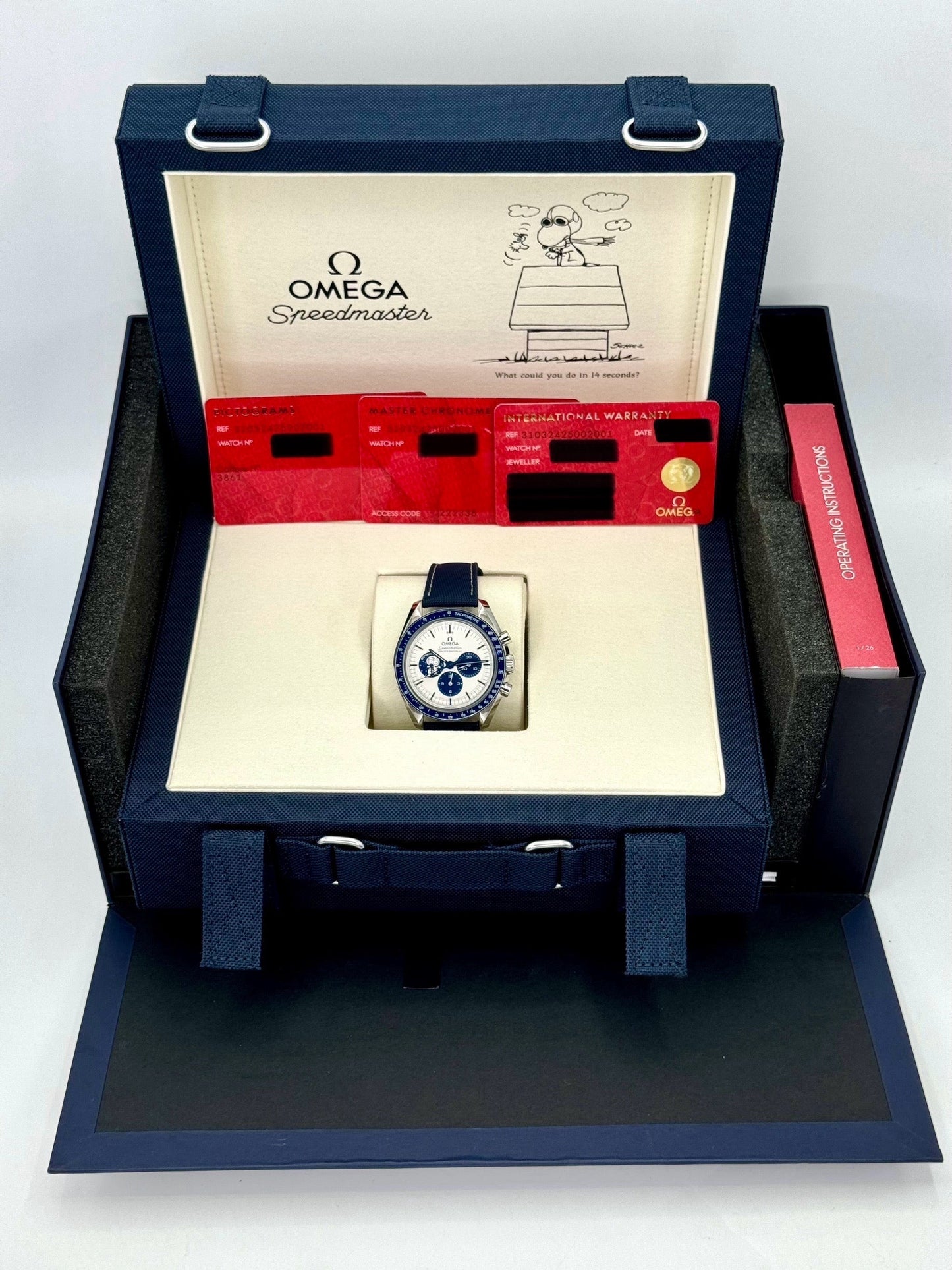 NEW 2025 Omega Speedmaster Silver Snoopy Award 310.32.42.50.02.001 - MyWatchLLC