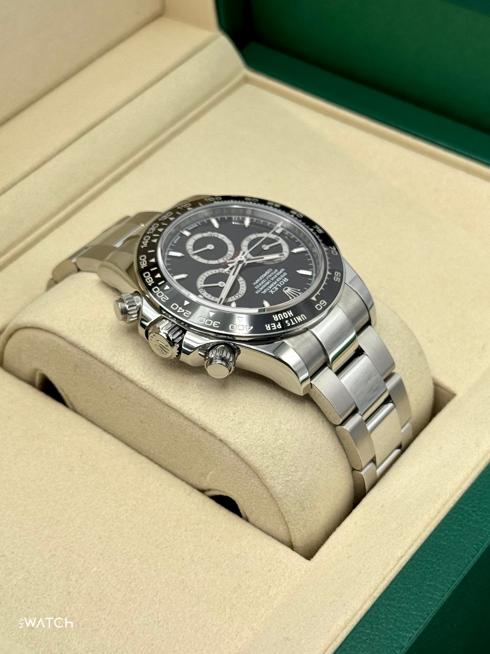 NEW 2025 Rolex Daytona 40mm 126500LN Stainless Steel Black Dial - MyWatchLLC