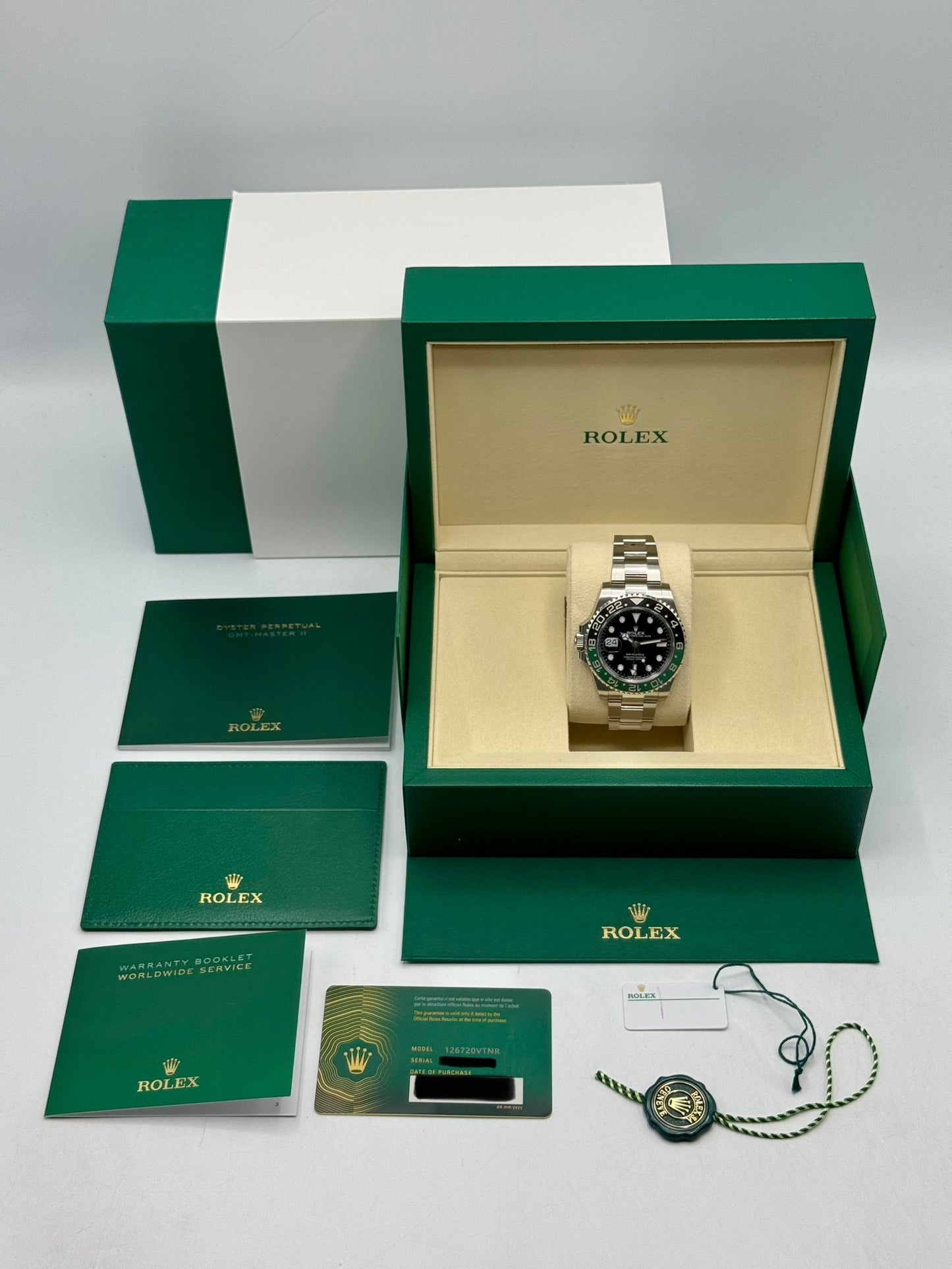 2025 Rolex GMT-Master II “Sprite” 40mm 126720VTNR Oyster - MyWatchLLC