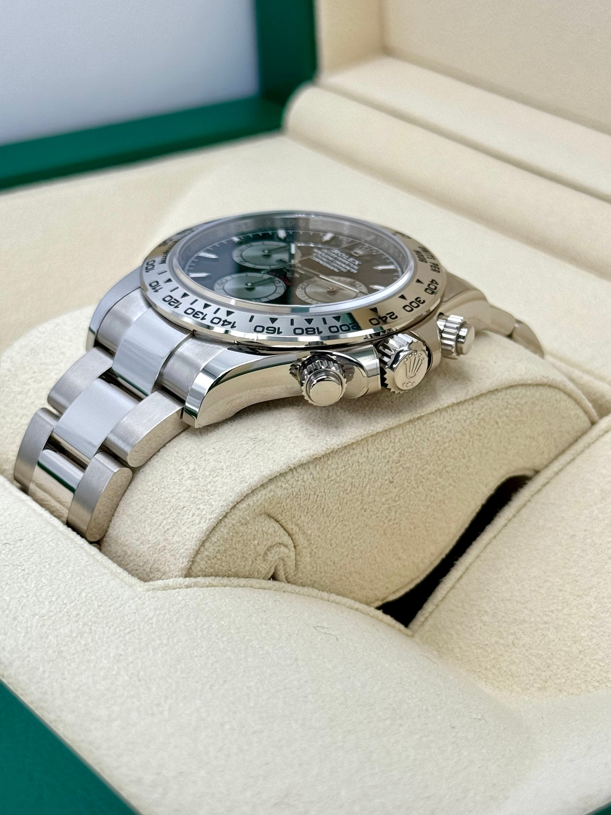 NEW 2023 Rolex Daytona 40mm 126509 White Gold Black Dial - MyWatchLLC