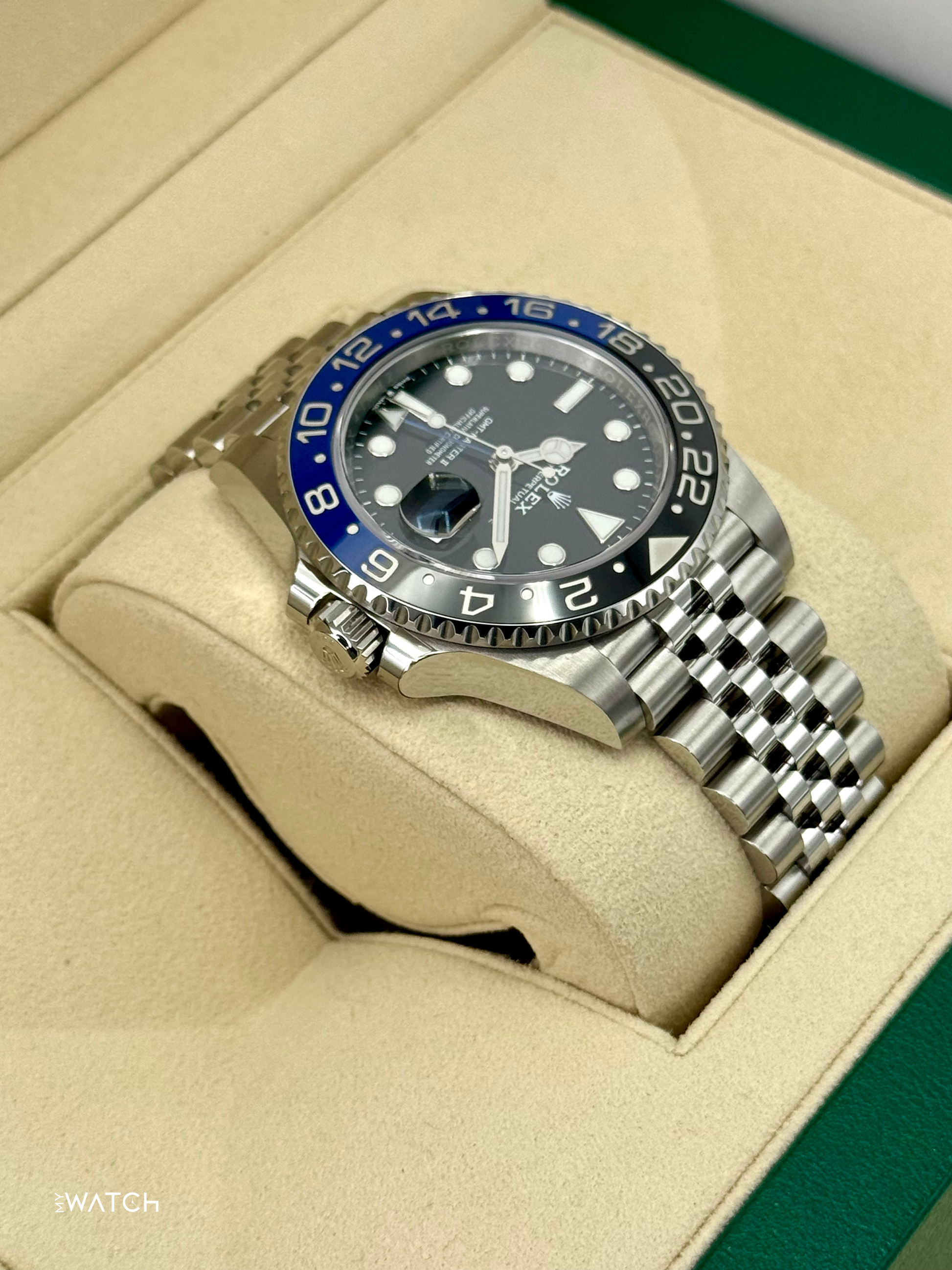 2020 Rolex GMT-Master II "Batgirl" 40mm 126710BLNR Jubilee - MyWatchLLC