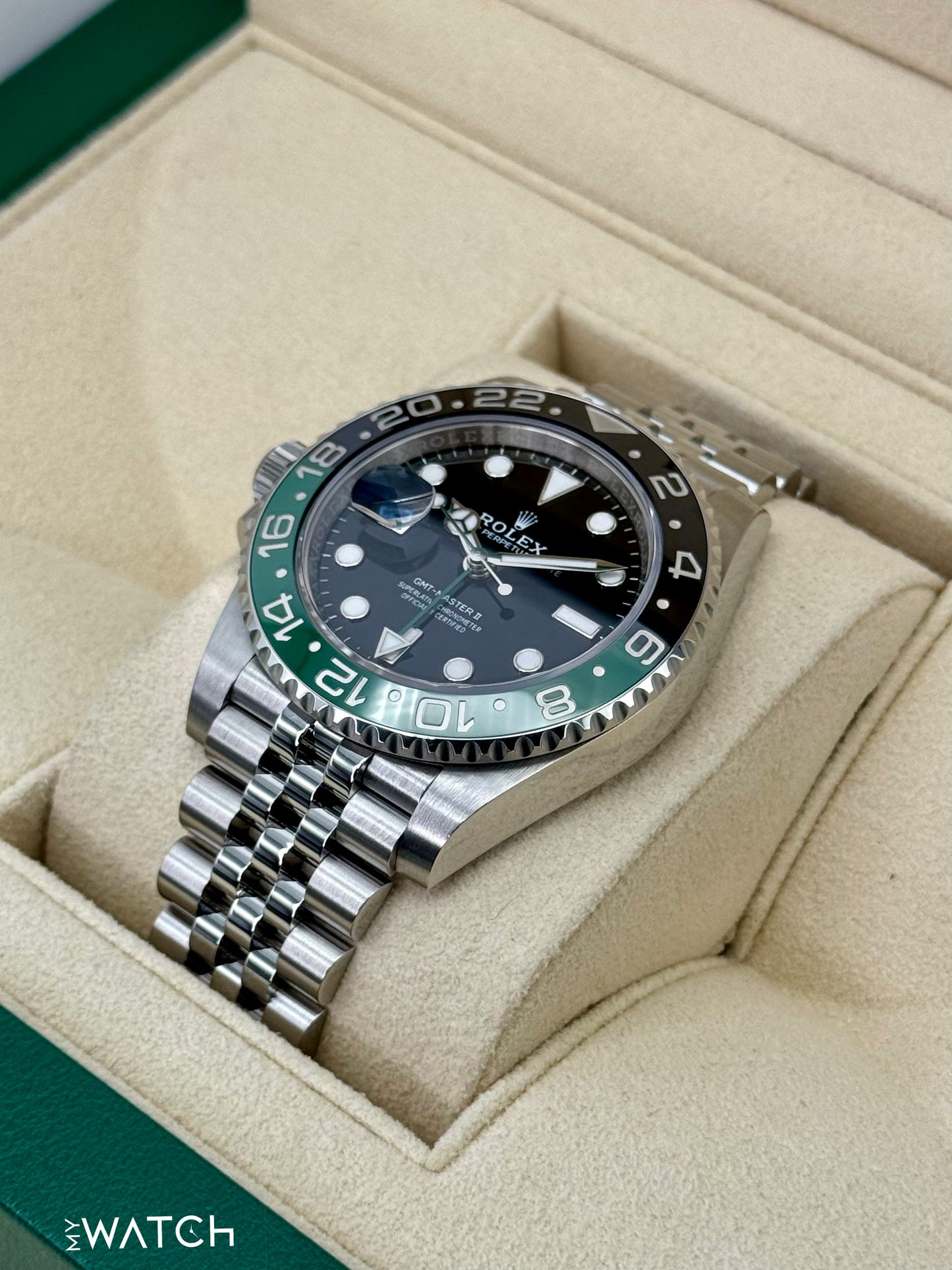 2024 Rolex GMT-Master II "Sprite" 40mm 126720VTNR Jubilee