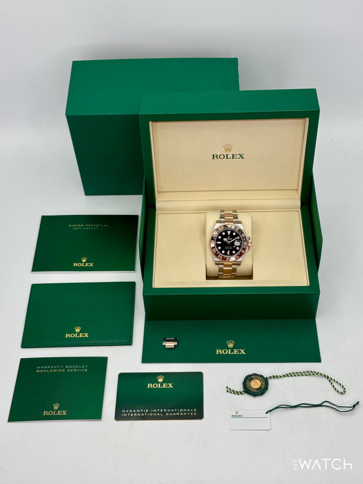 2025 Rolex GMT-Master II "Rootbeer" 40mm 126711CHNR Two-Tone