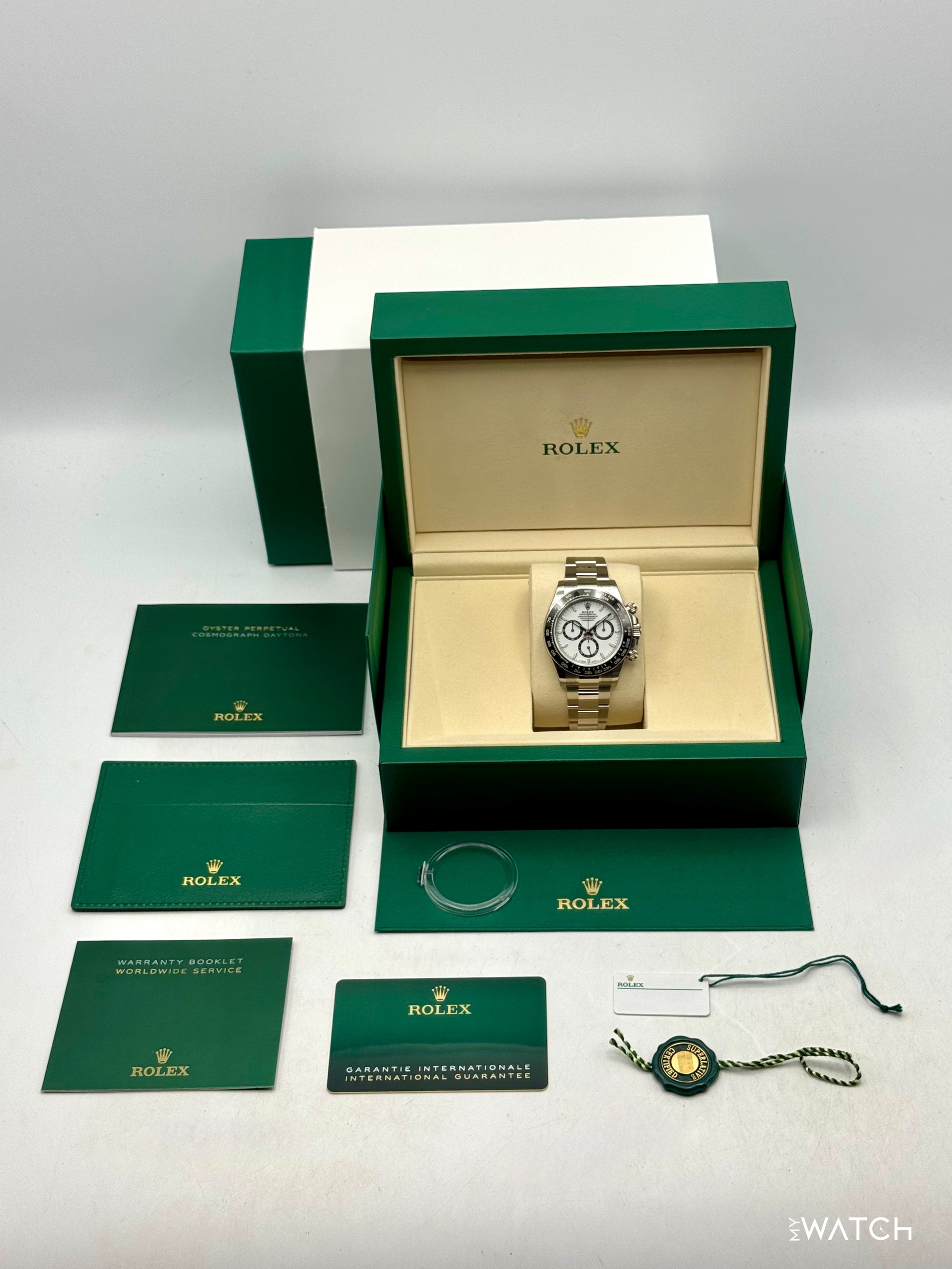 NEW 2026 Rolex Daytona 40mm 126500LN Stainless Steel Panda Dial (STICKERED) - MyWatchLLC
