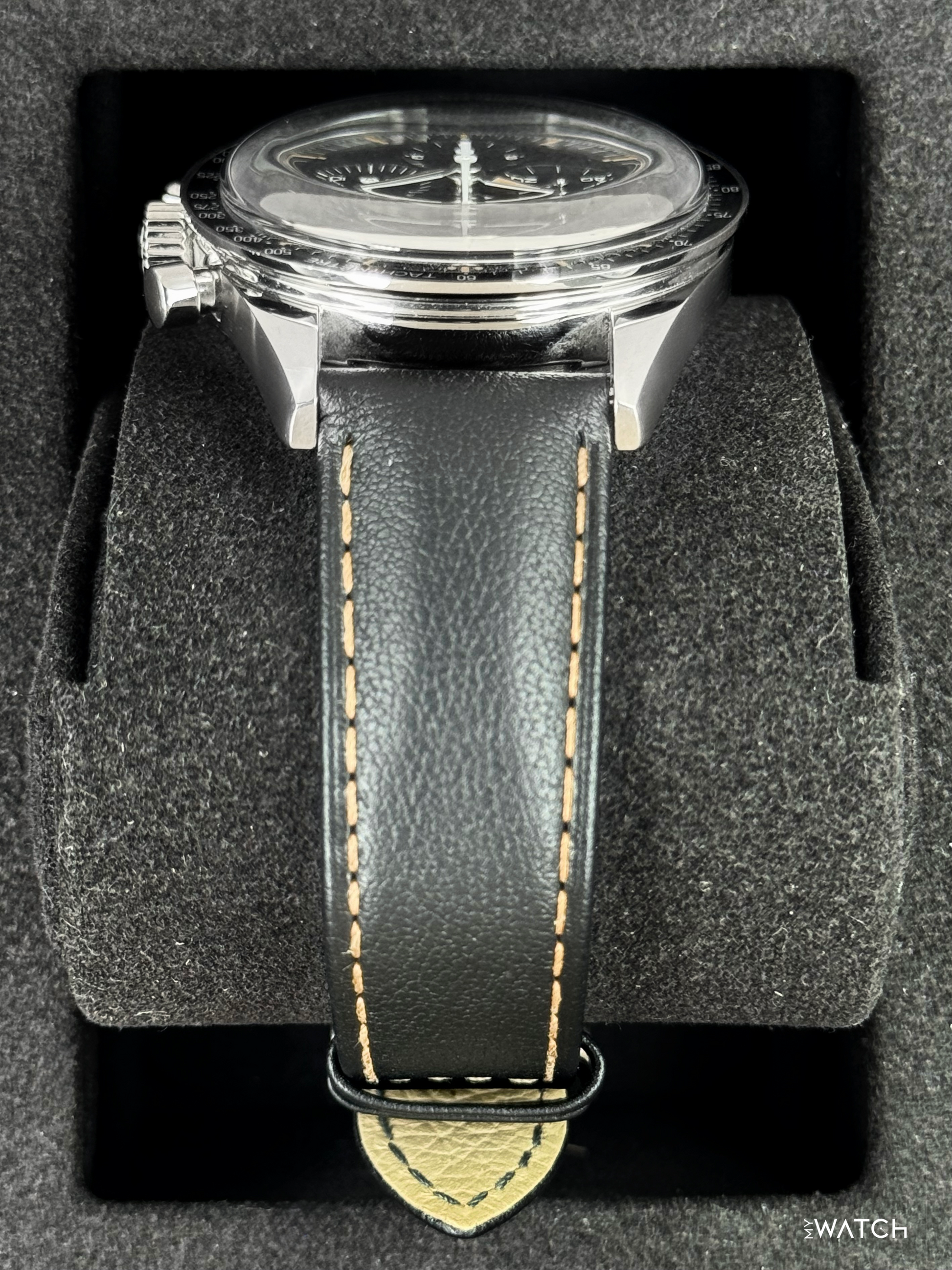 2025 Omega Speedmaster 1st Omega in Space 39.7mm 310.32.40.50.06.001 Black Dial - MyWatchLLC