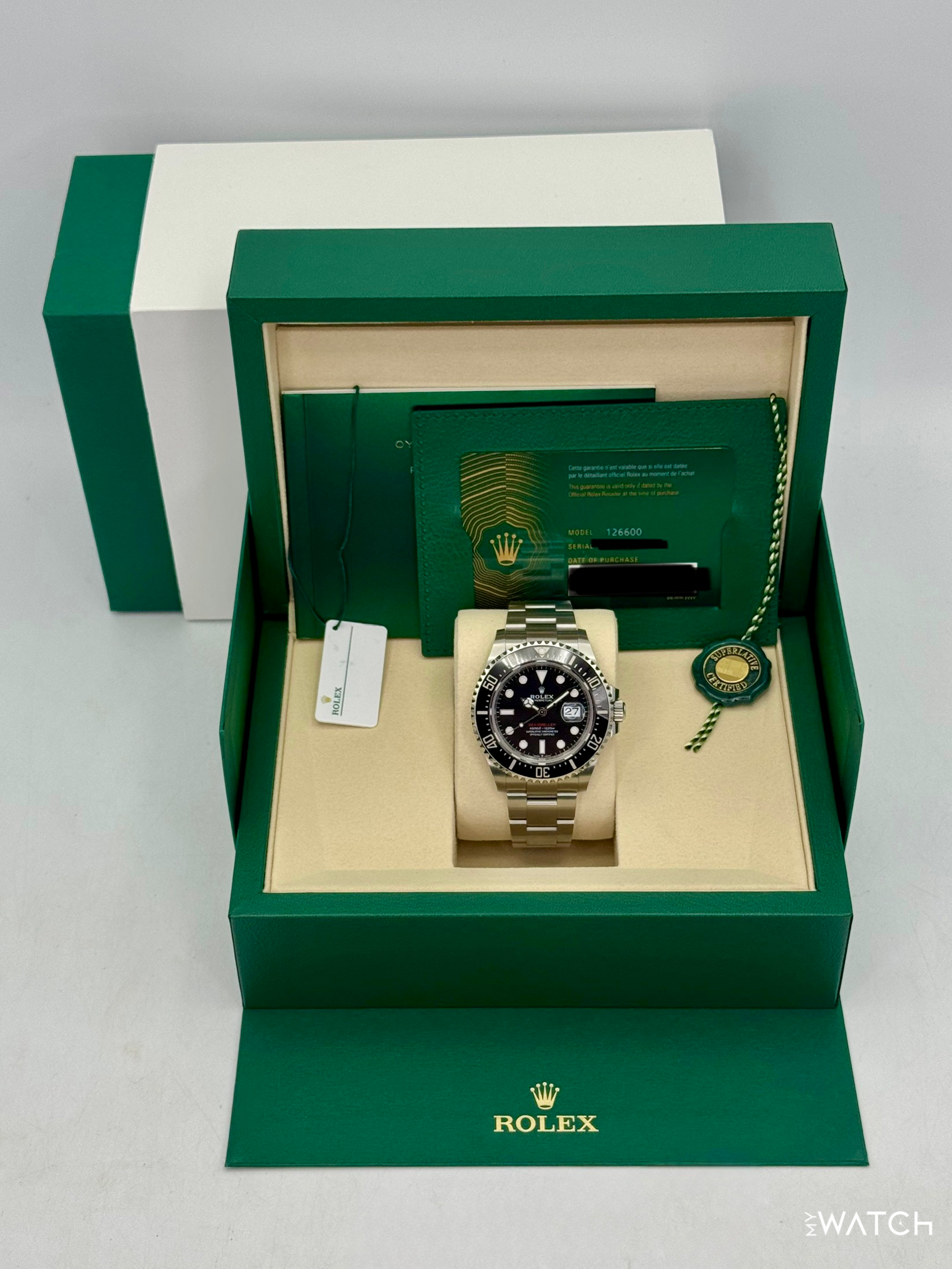 2025 Rolex Sea-Dweller 43mm 126600 Black Dial - MyWatchLLC