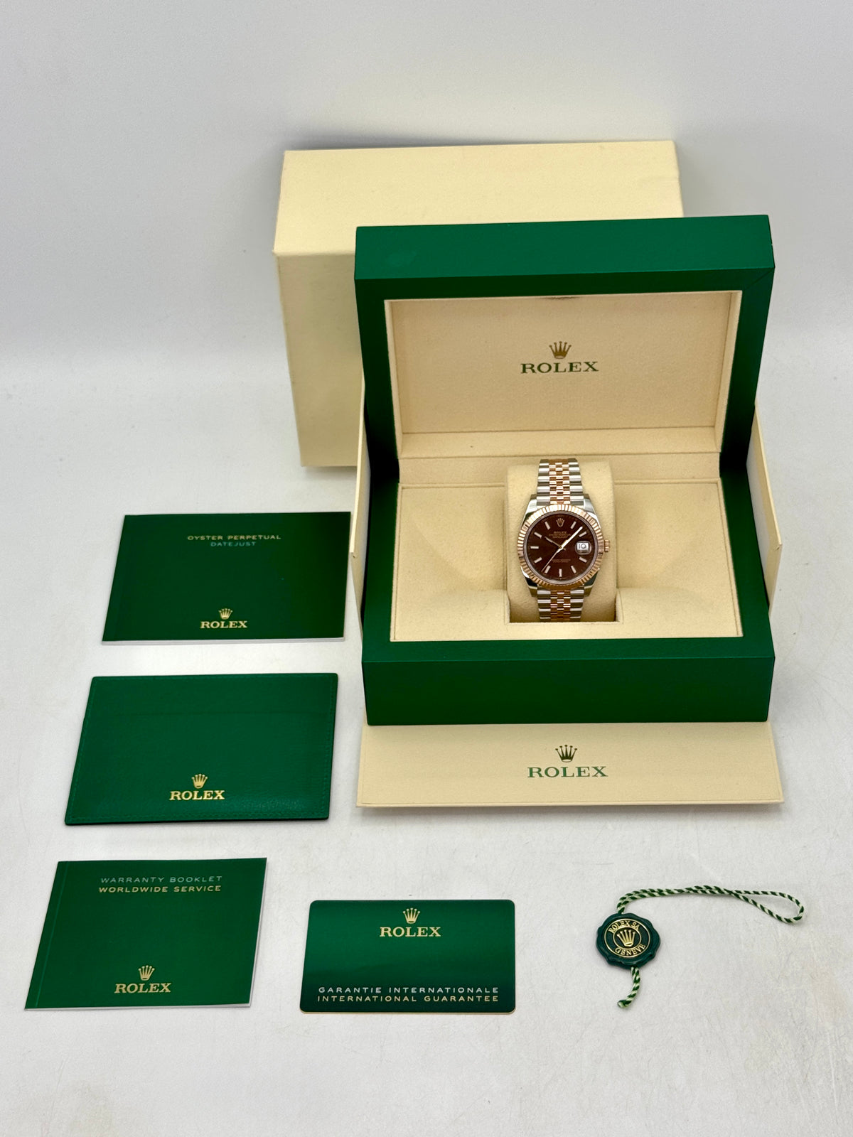 2022 Rolex Datejust 41mm 126331 Two-Tone Jubilee Chocolate Dial - MyWatchLLC