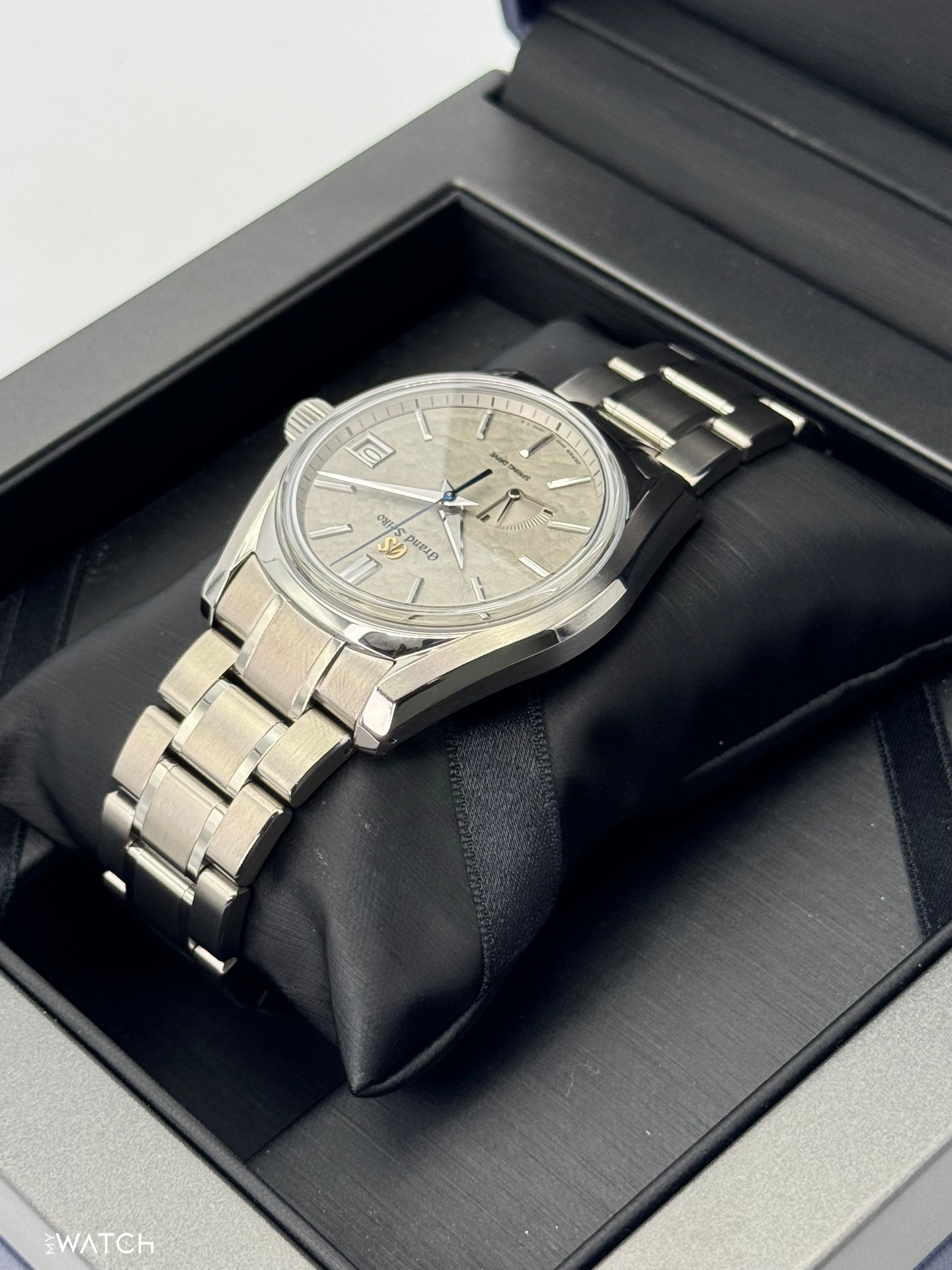 2023 Grand Seiko Heritage Collection 40mm SBGA415G Titanium Grey Dial - MyWatchLLC