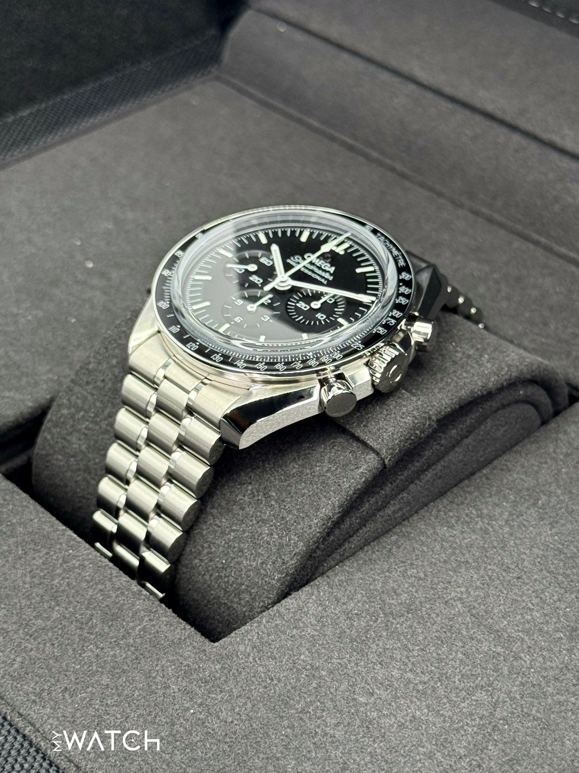 2025 Omega Speedmaster Moonwatch Pro 42mm 310.30.42.50.01.002 Black Dial - MyWatchLLC