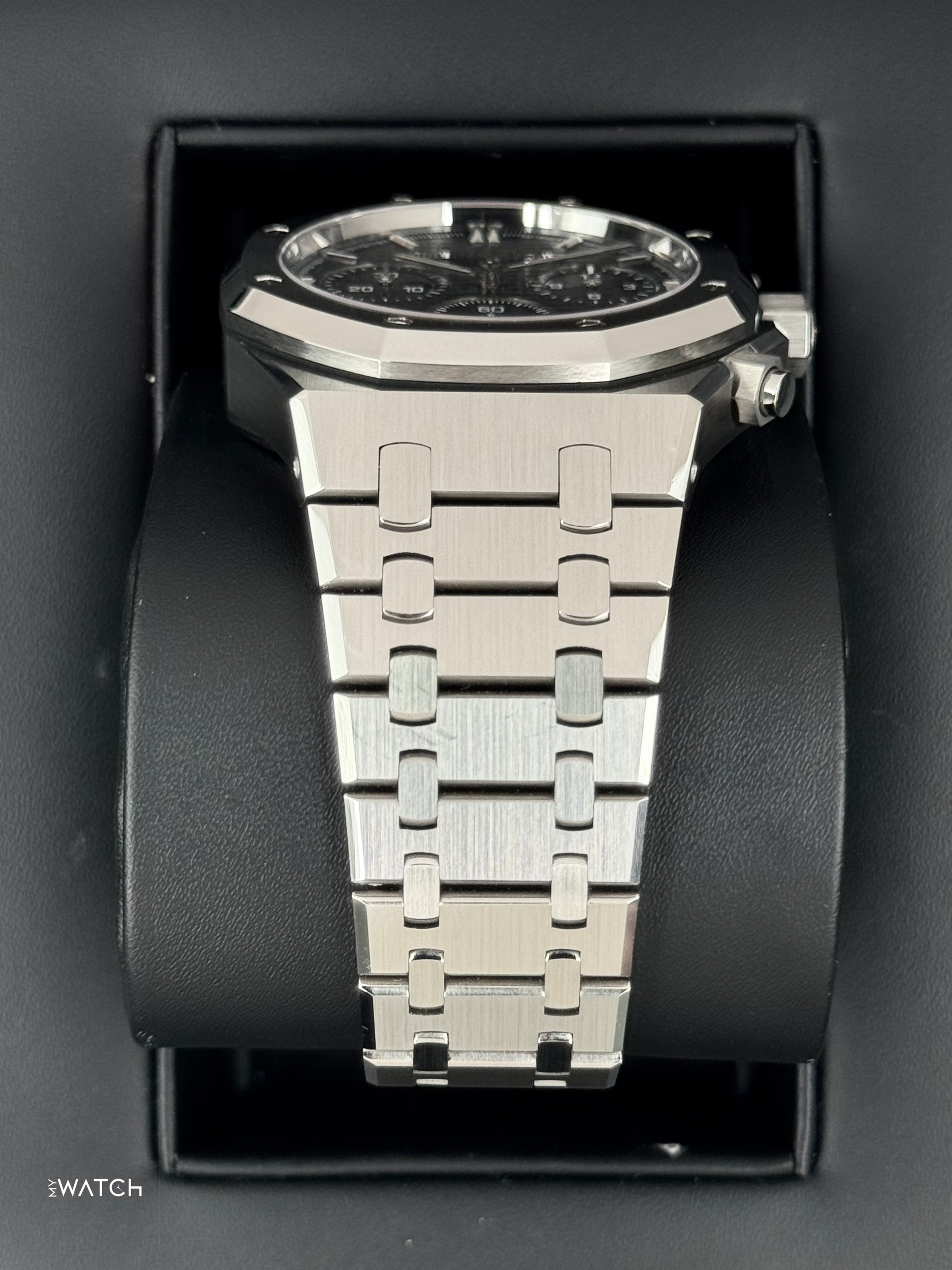 2023 Audemars Piguet Royal Oak Chronograph 41mm 26240ST Black Dial - MyWatchLLC
