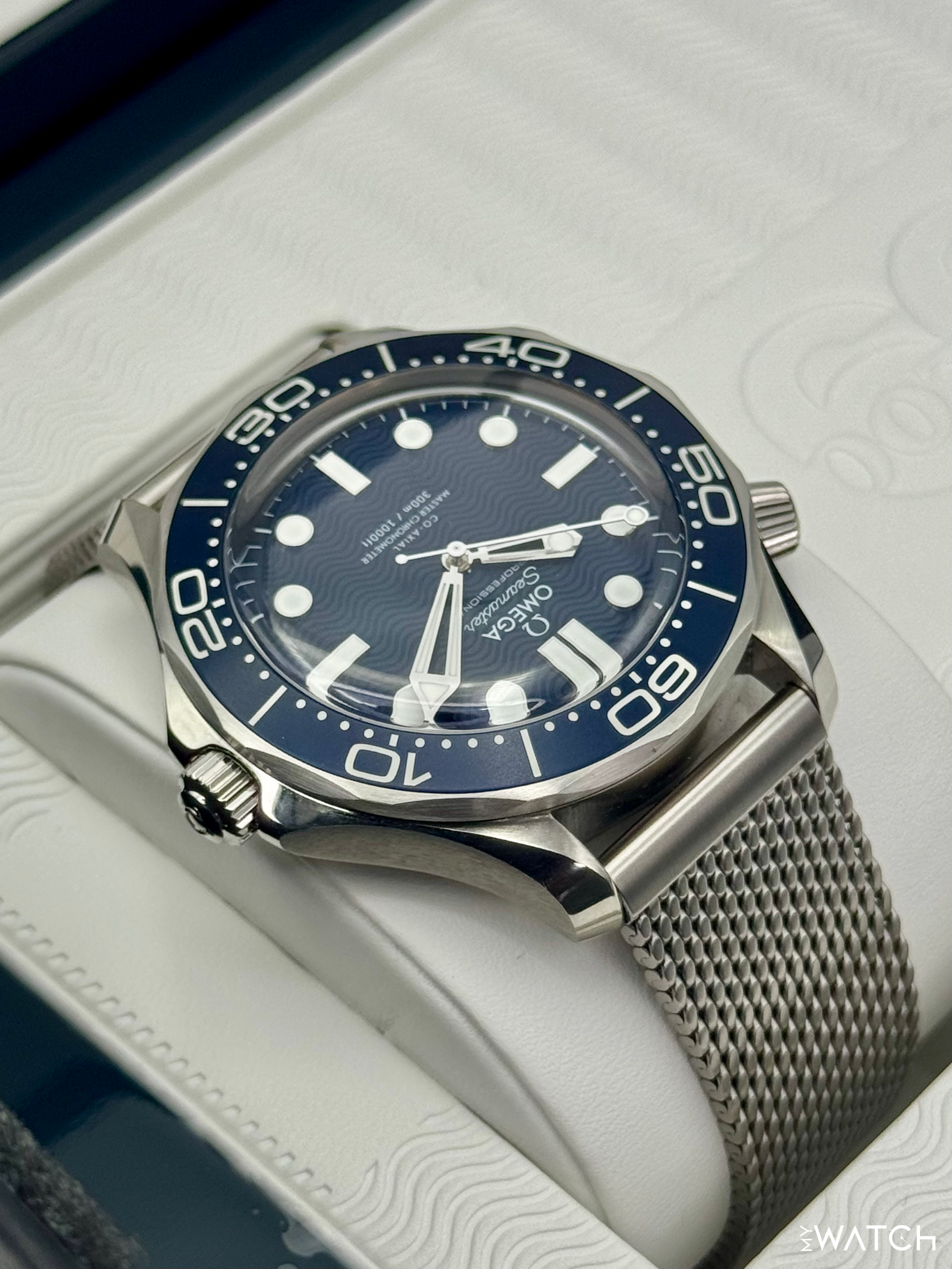 2024 Omega Seamaster Diver 300M 42mm 210.30.42.20.03.002 Blue Dial - MyWatchLLC