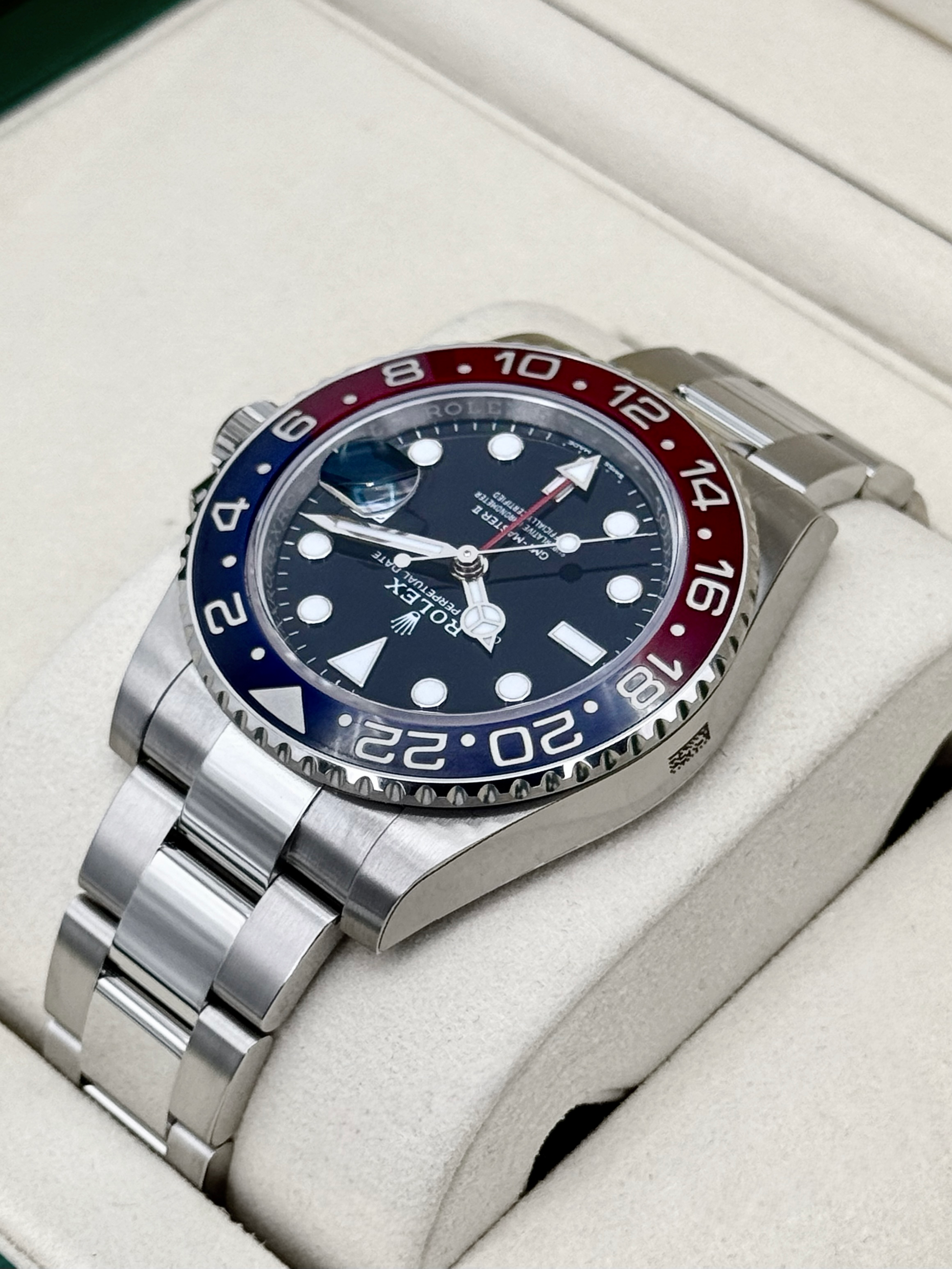NEW 2026 Rolex GMT-Master II "Pepsi" 40mm 126710BLRO Oyster - MyWatchLLC
