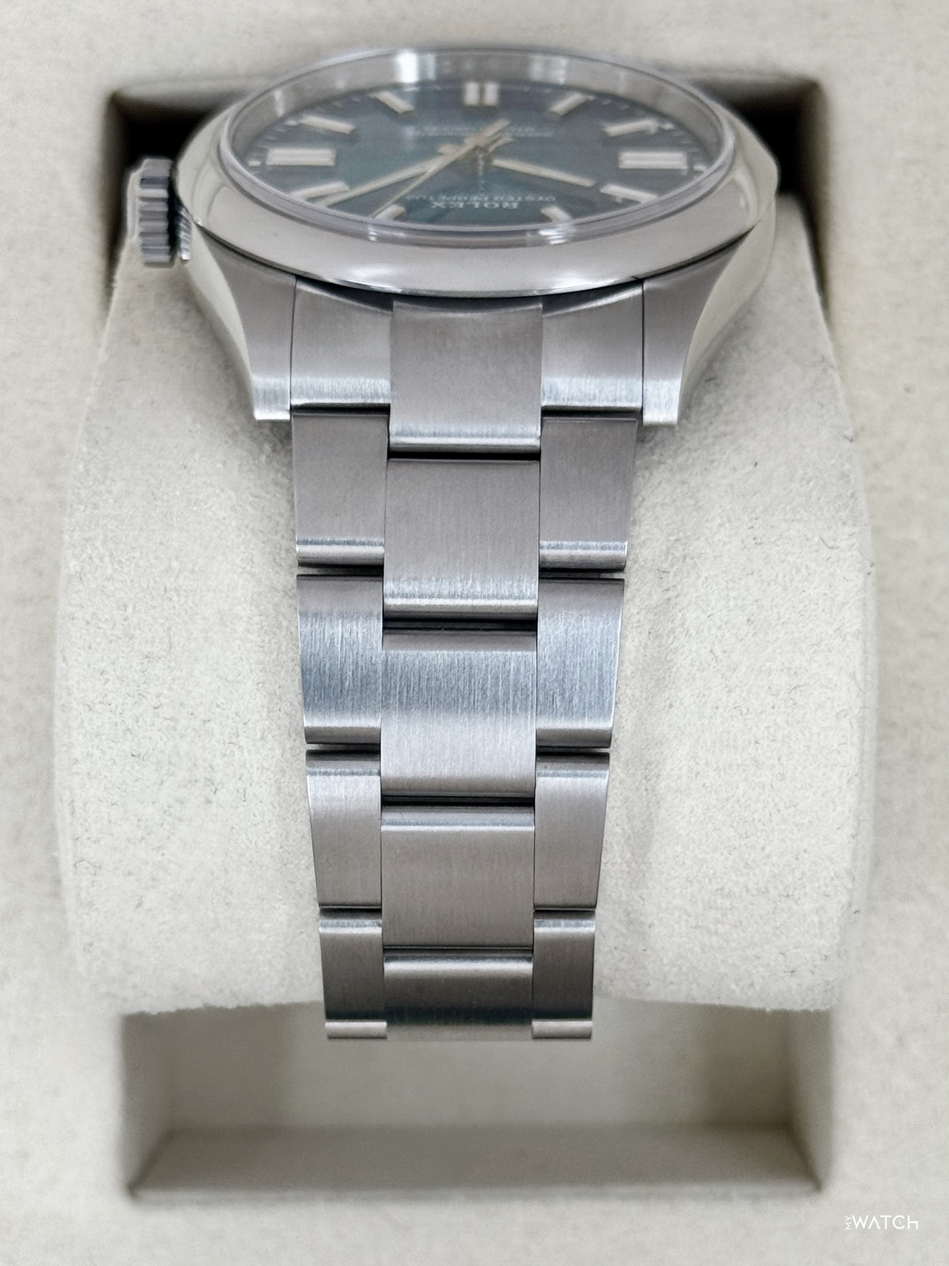 2026 Rolex Oyster Perpetual 41mm 134300 Med Blue Dial - MyWatchLLC