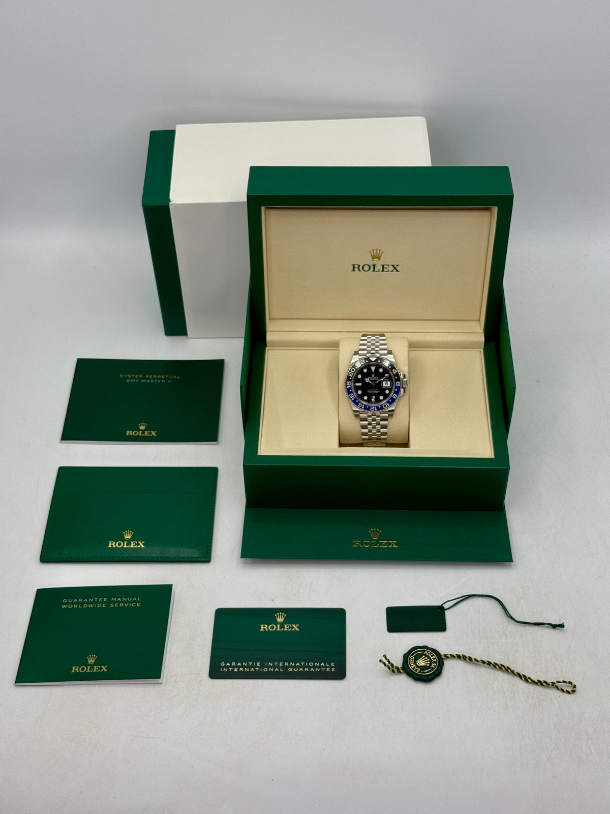 NEW 2026 Rolex GMT-Master II Batgirl 40mm 126710BLNR Jubilee (NEW STYLE CARD / STICKERED) - MyWatchLLC