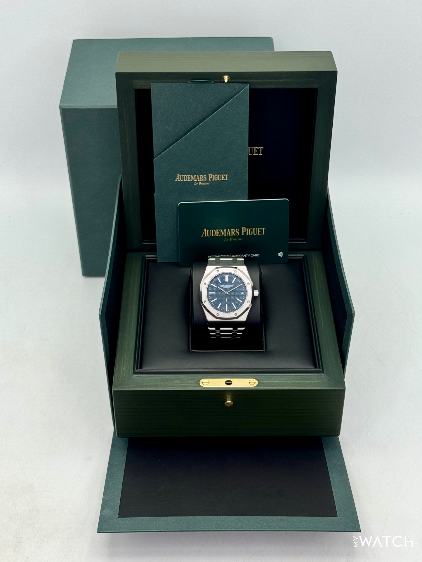 Audemars Piguet Royal Oak Jumbo 39mm 16202ST Stainless Steel Blue Dial