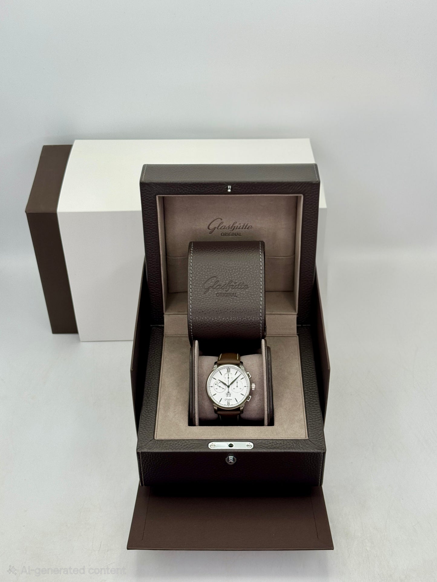 NEW 2026 Glashütte Original Senator 42mm 1-37-01-05-02-07 Stainless Steel White Dial