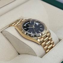 NEW 2025 Rolex Day-Date 40mm 228238 Yellow Gold Black Dial - MyWatchLLC