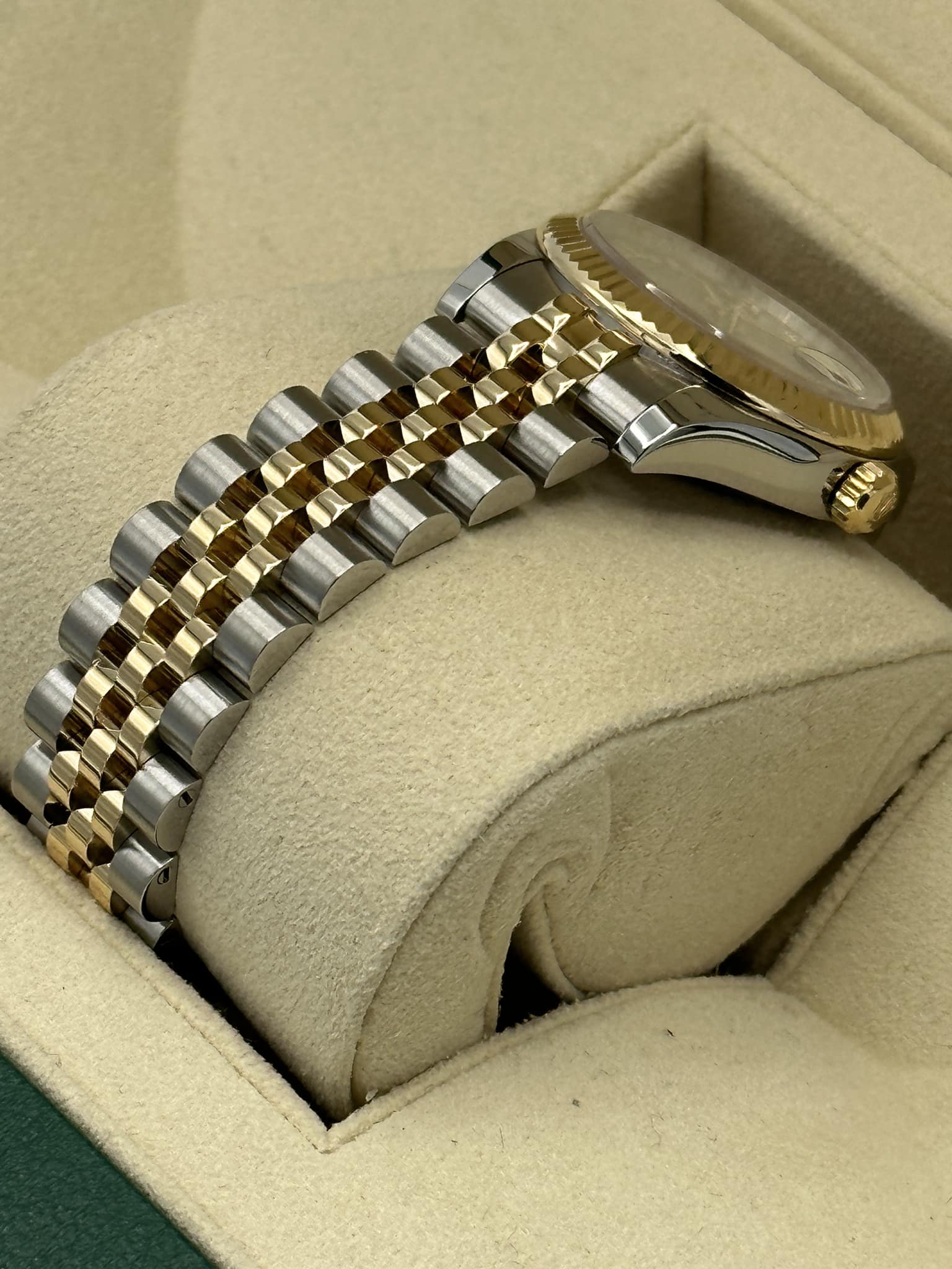 2019 Rolex Datejust 31mm 178273 Two-Tone Silver Roman Numeral Dial - MyWatchLLC