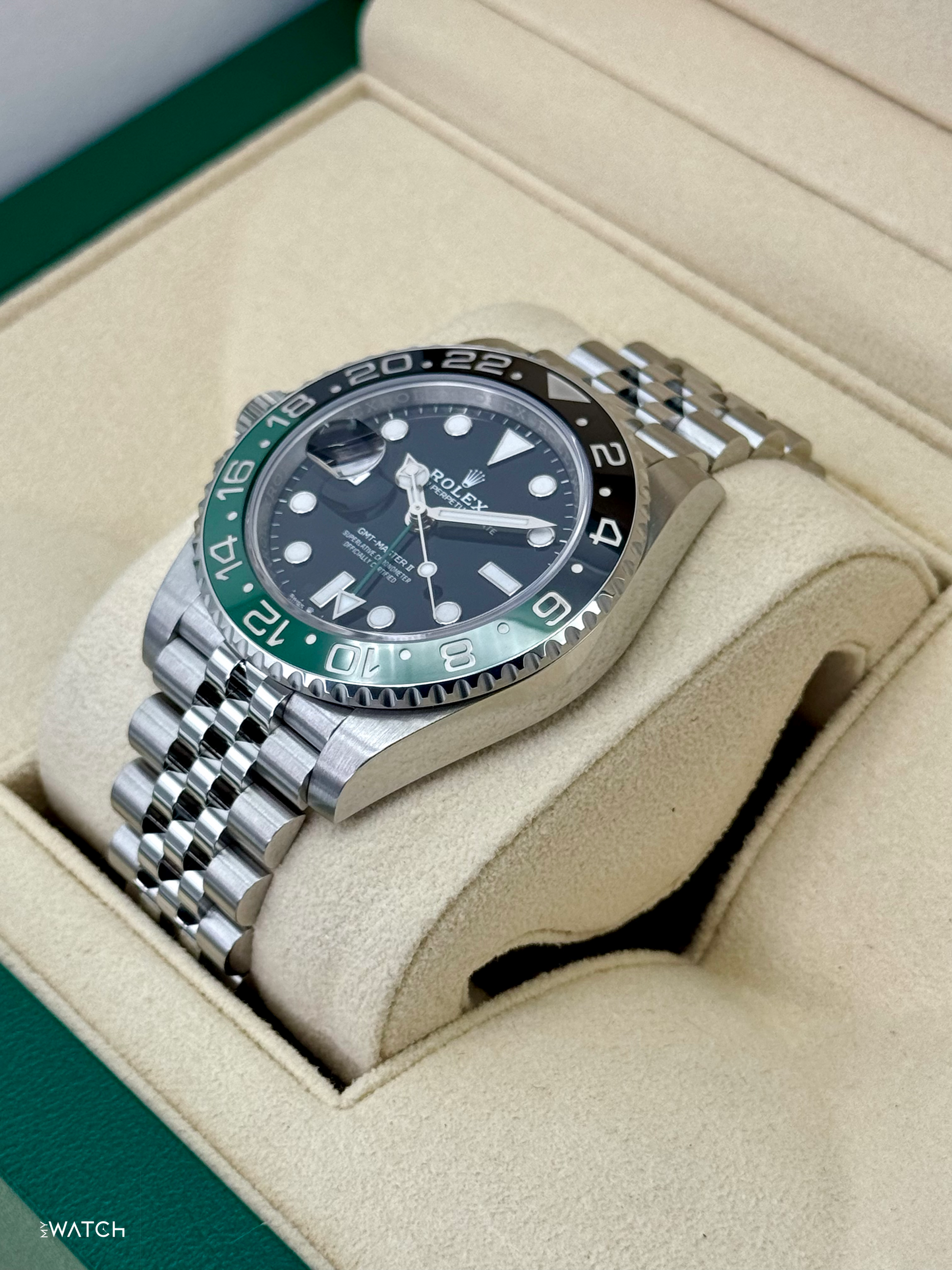 2022 Rolex GMT-Master II "Sprite" 40mm 126720VTNR Jubilee - MyWatchLLC