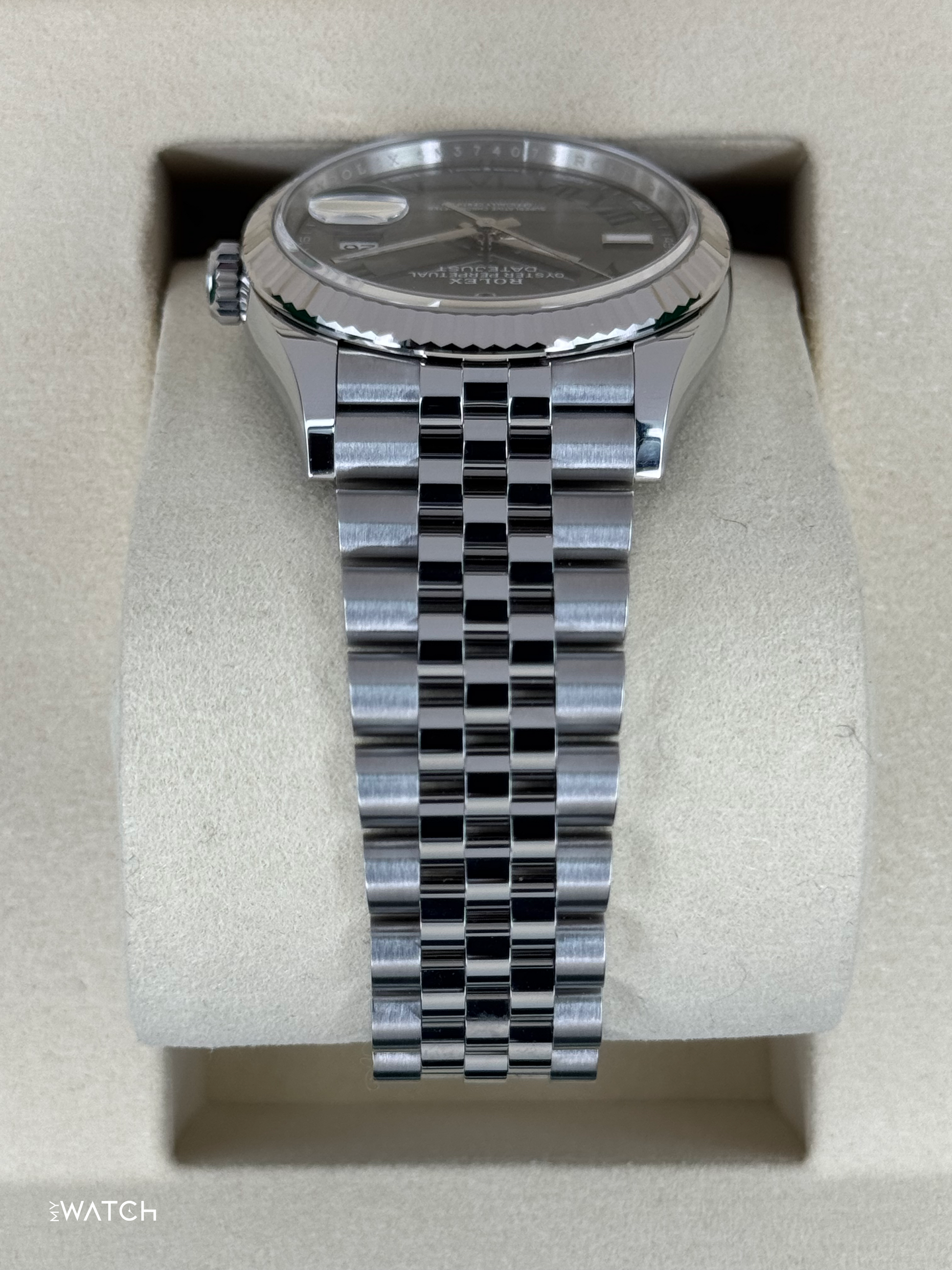 NEW 2025 Rolex Datejust 36mm 126234 Jubilee Wimbledon Dial - MyWatchLLC