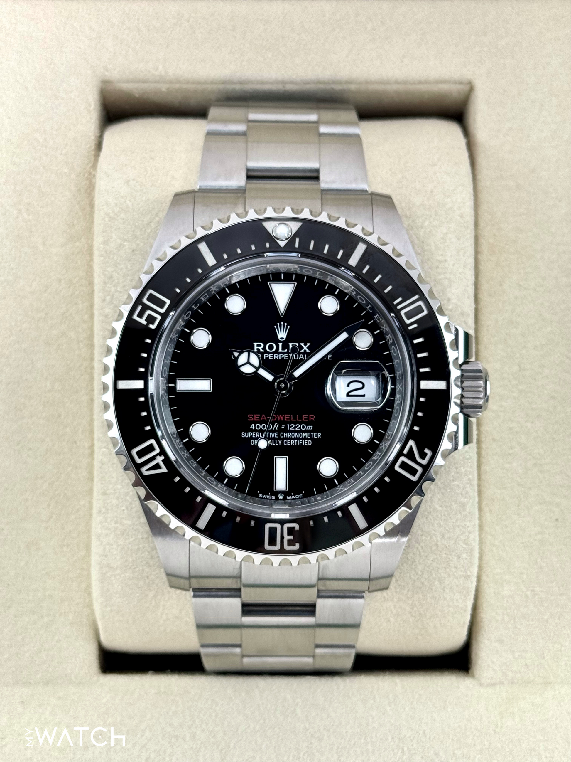 NEW 2025 Rolex Sea-Dweller 43mm 126600 Black Dial - MyWatchLLC