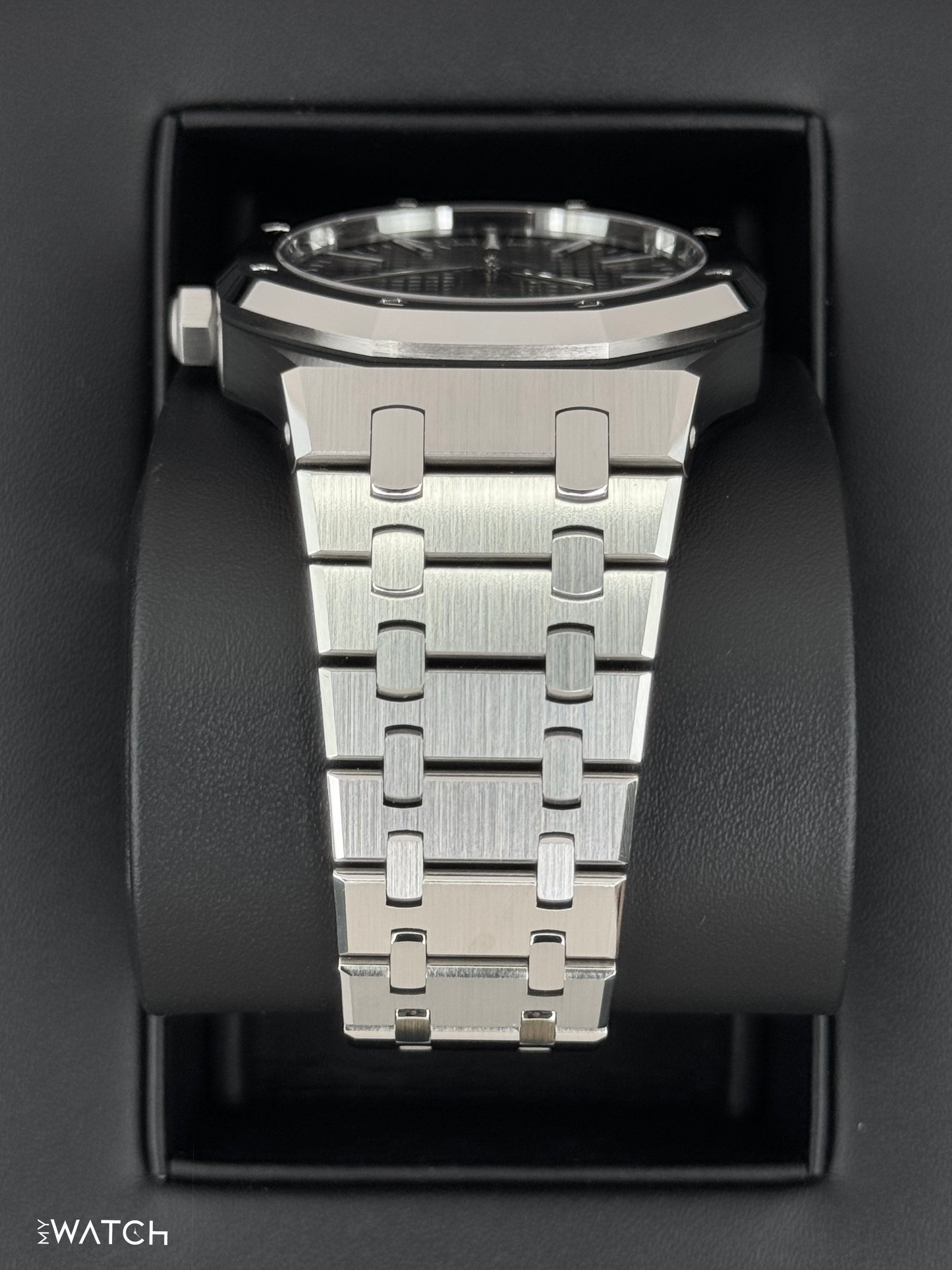 2025 Audemars Piguet Royal Oak 41mm 15510ST Stainless Steel Black Dial - MyWatchLLC