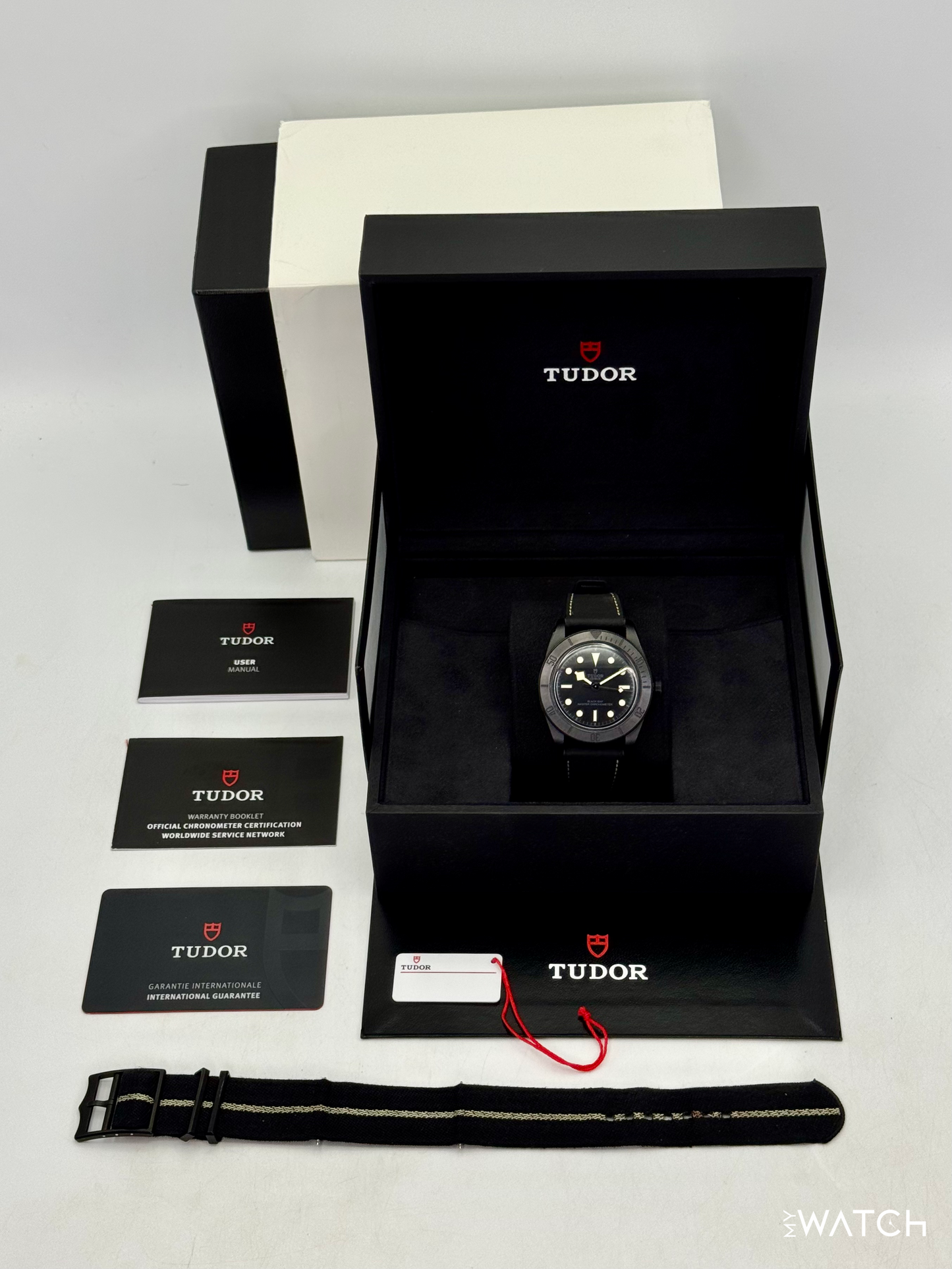 2021 Tudor Black Bay 41mm 79210CNU Ceramic Black Domed Dial - MyWatchLLC