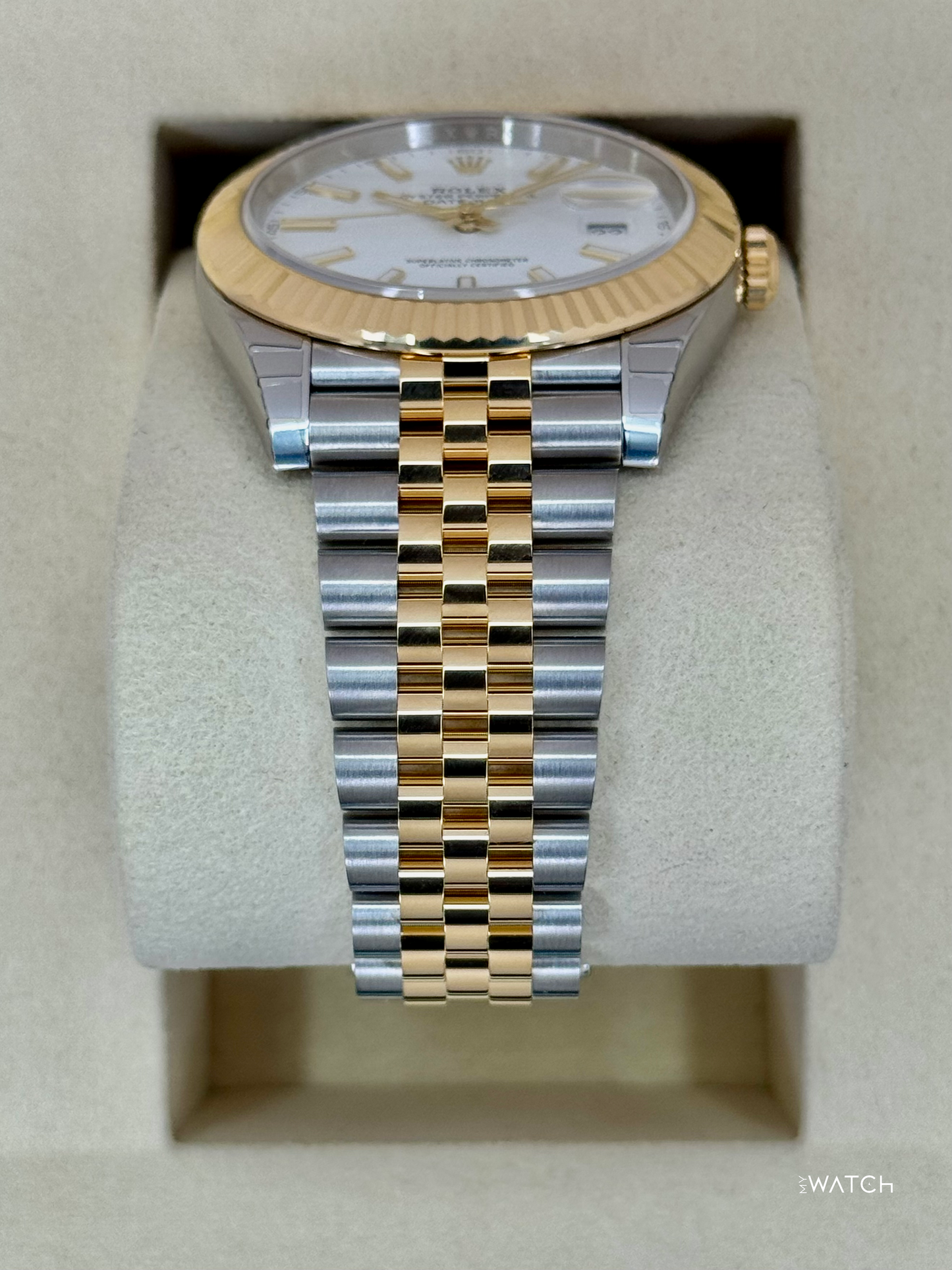 NEW 2025 Rolex Datejust 41mm 126333 Two-Tone Jubilee White Dial (STICKERED)
