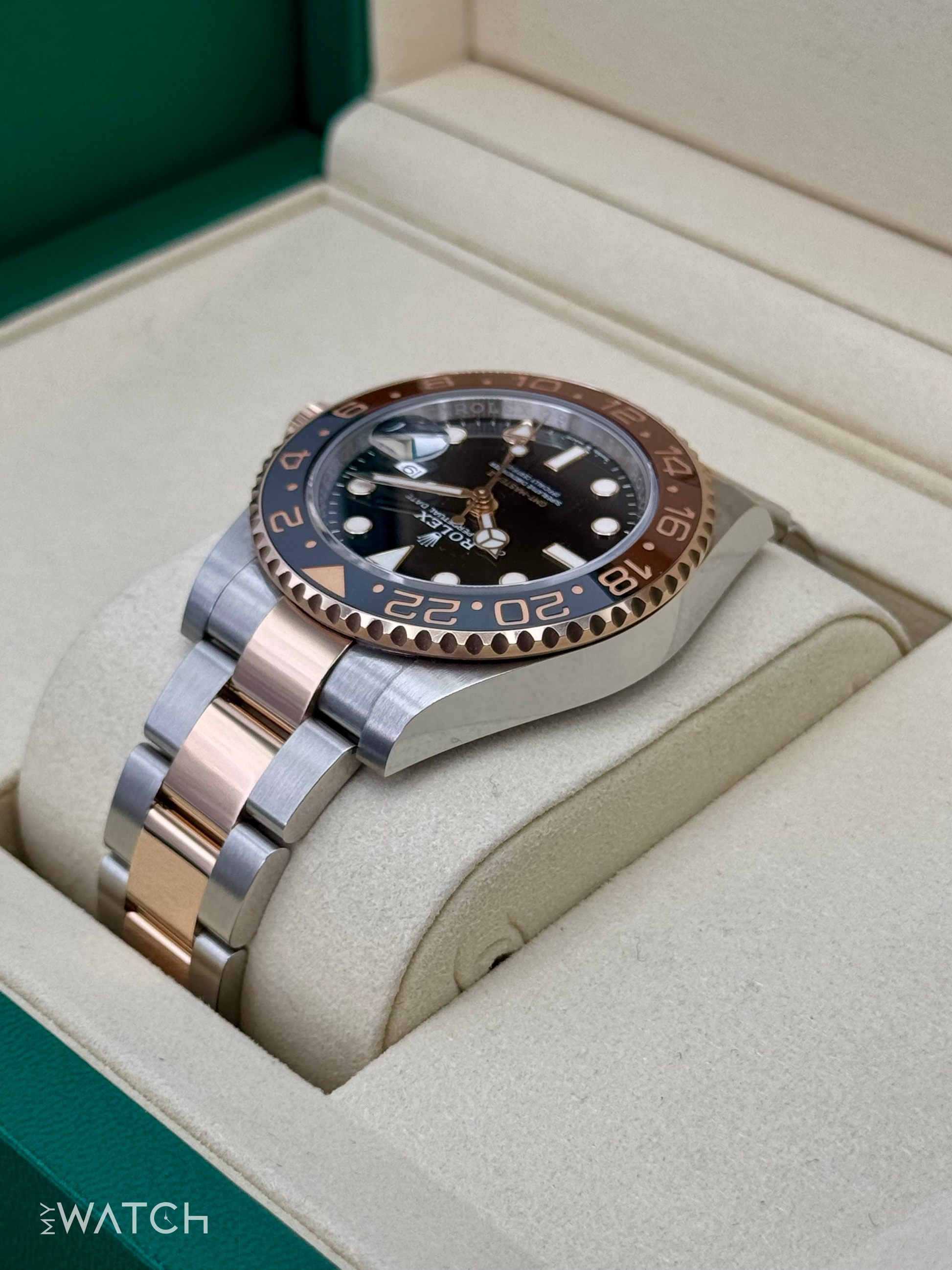NEW 2025 Rolex GMT-Master II "Rootbeer" 40mm 126711CHNR Two-Tone - MyWatchLLC