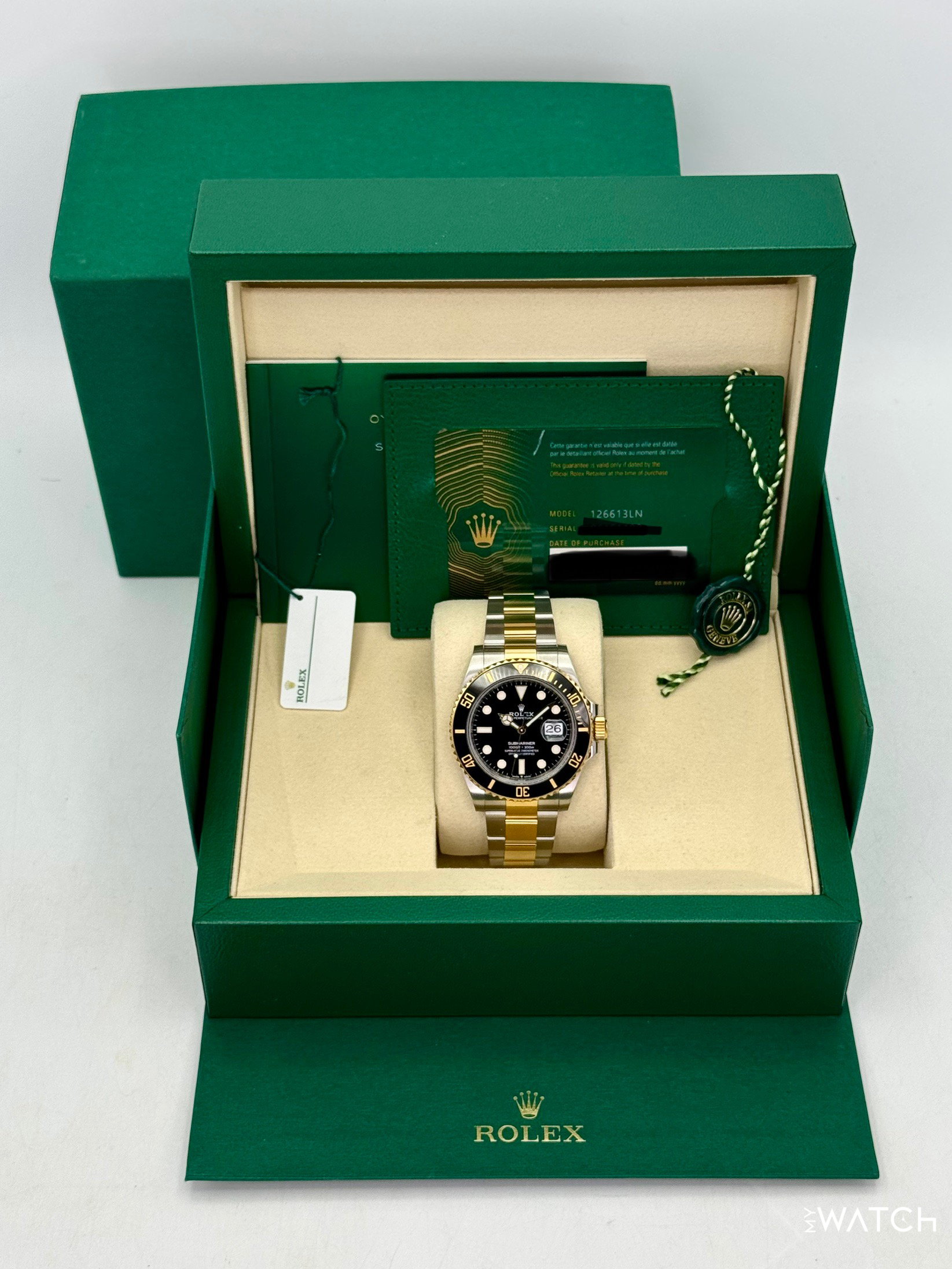 NEW 2026 Rolex Submariner 41mm 126613LN Two-Tone Black Dial - MyWatchLLC