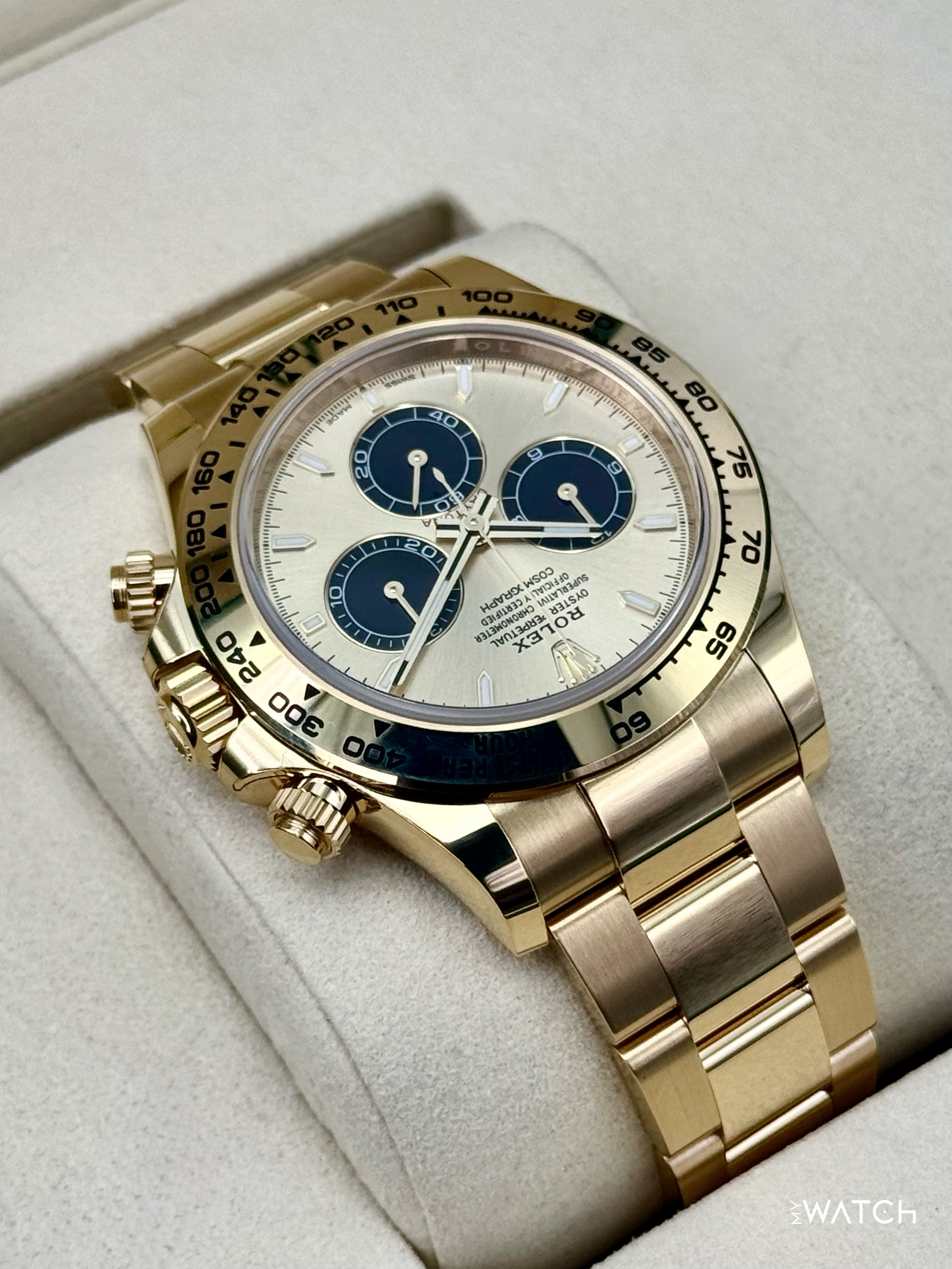 NEW 2026 Rolex Daytona 40mm 126508 18K Yellow Gold Champagne "Pikachu" Dial - MyWatchLLC