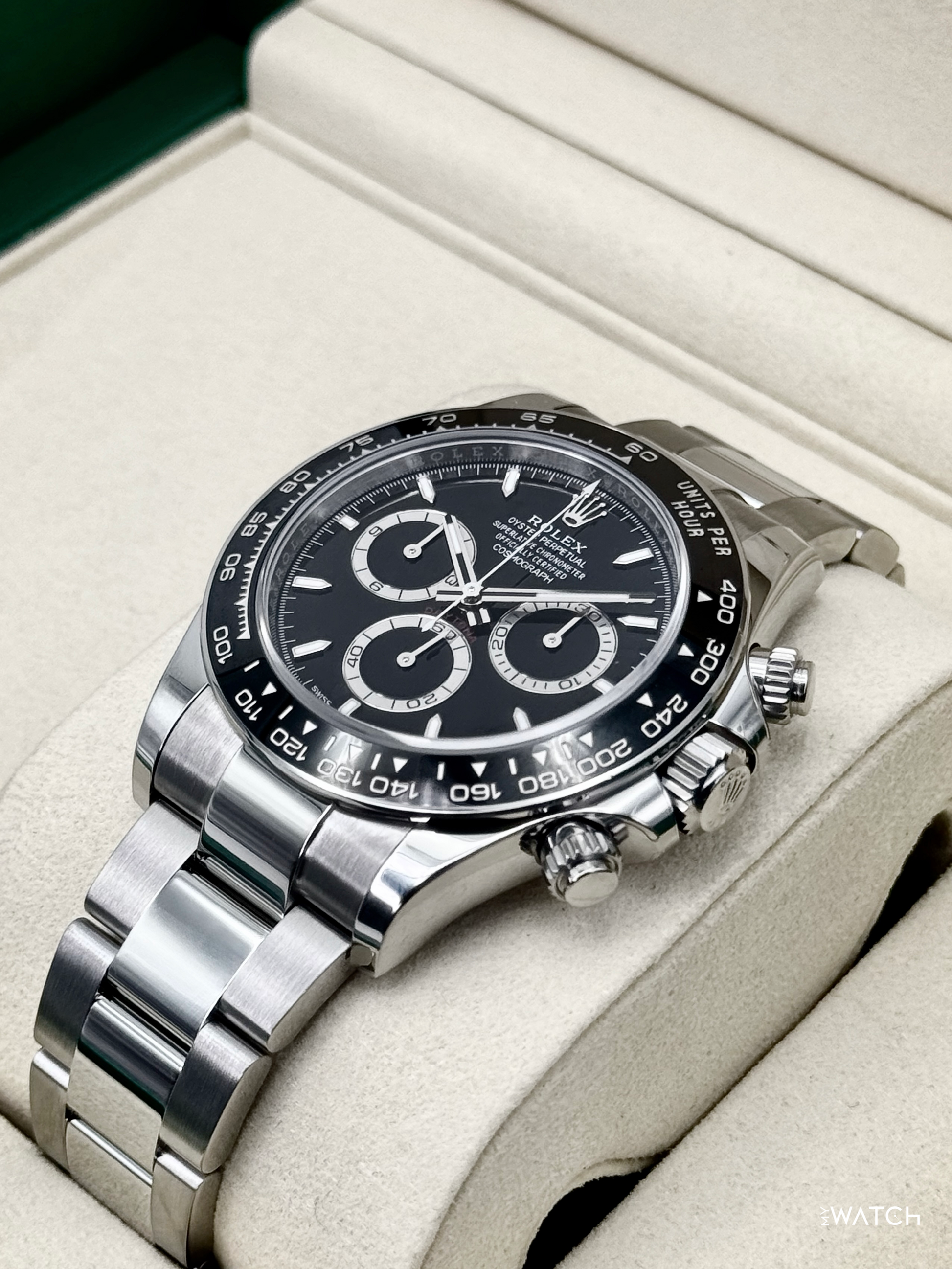 2026 Rolex Daytona 40mm 126500LN Stainless Steel Black Dial - MyWatchLLC