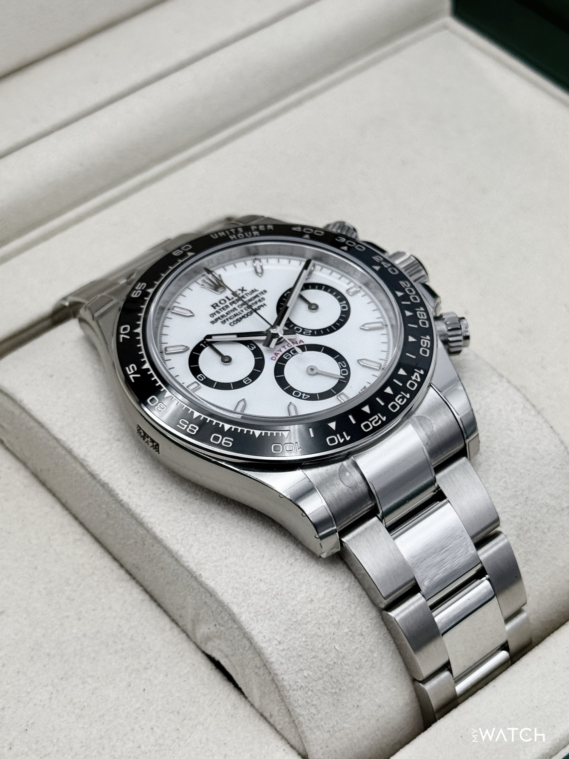 NEW 2026 Rolex Daytona 40mm 126500LN Stainless Steel Panda Dial (STICKERED) - MyWatchLLC