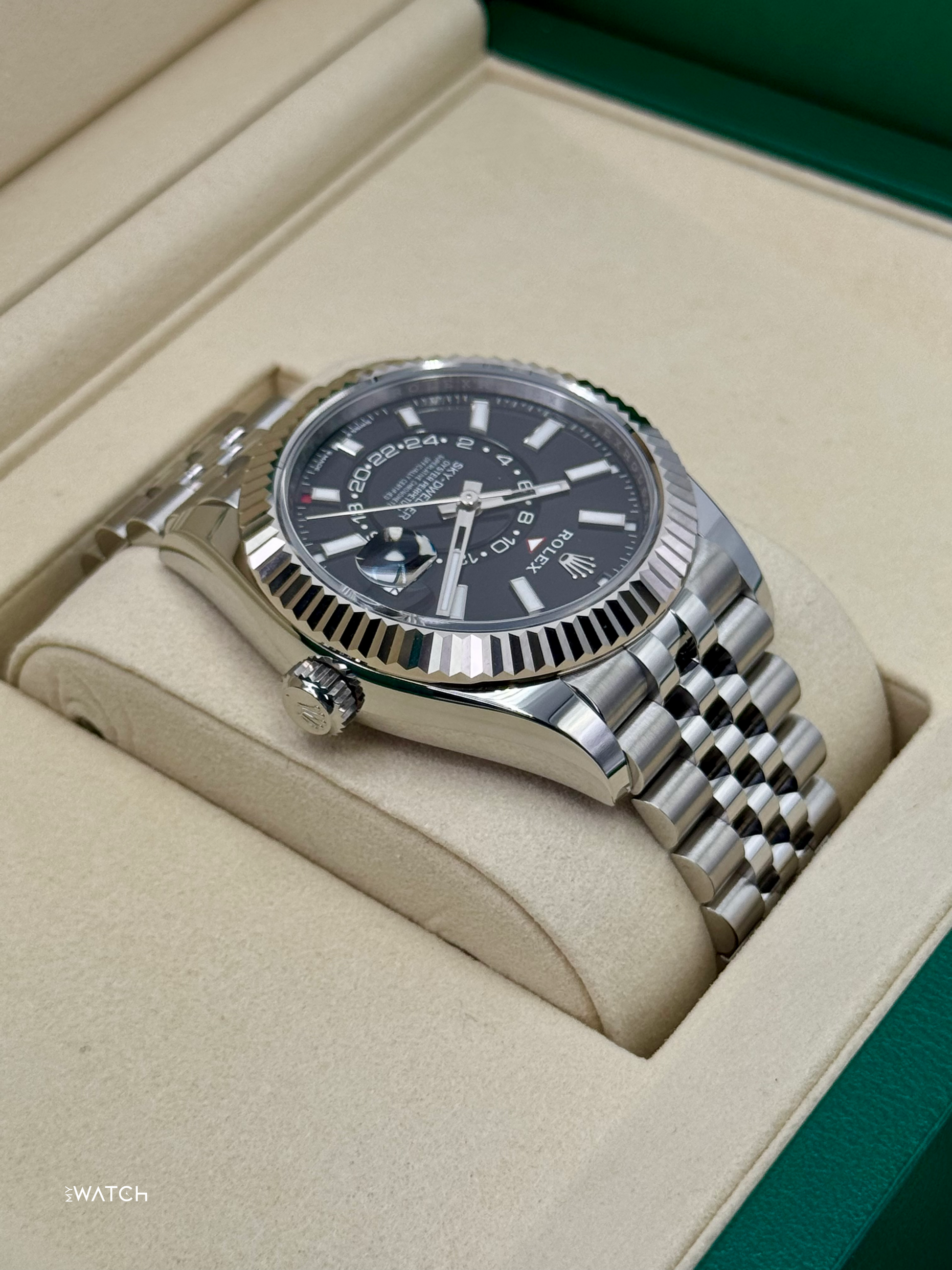 NEW 2025 Rolex Sky-Dweller 42mm 336934 Jubilee Black Dial - MyWatchLLC