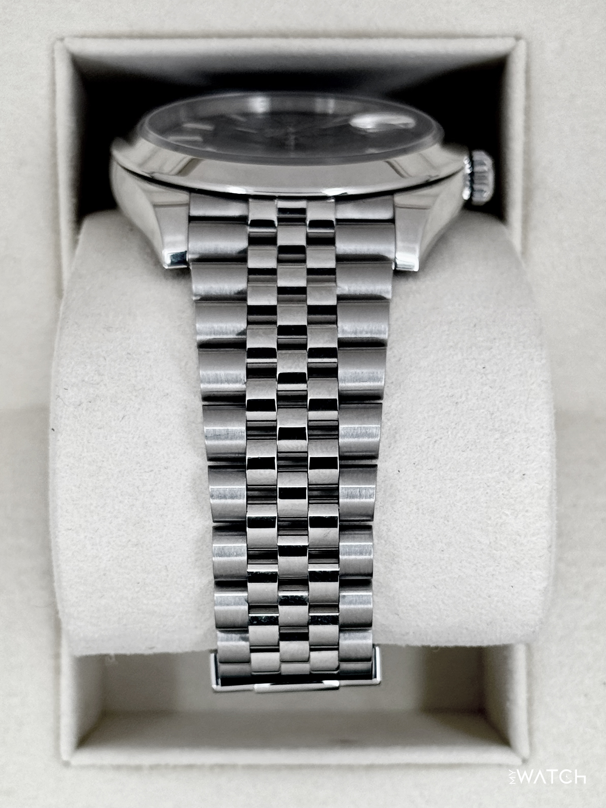 2024 Rolex Datejust 41mm 126300 Stainless Steel Jubilee Rhodium Dial - MyWatchLLC
