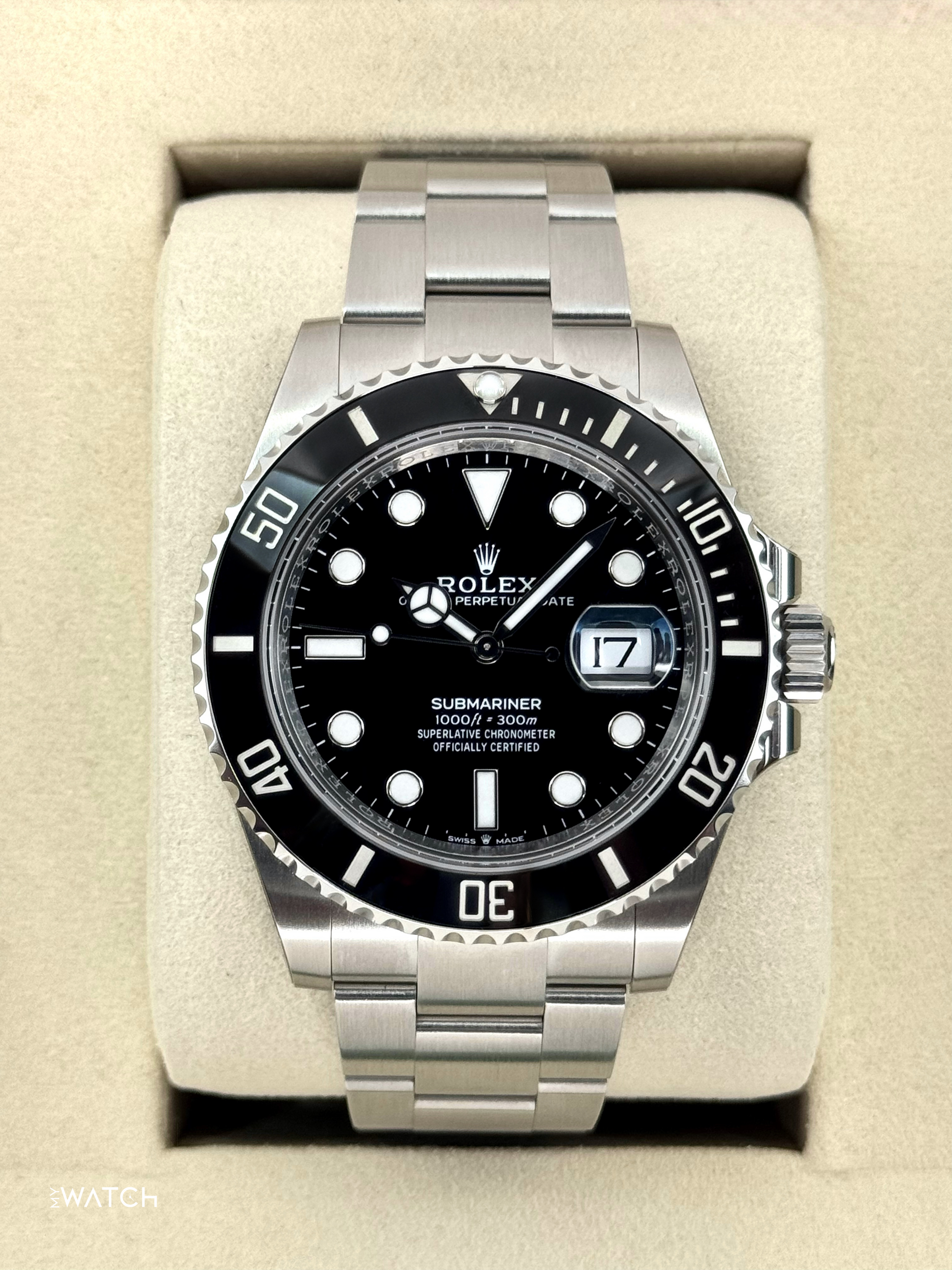 NEW 2025 Rolex Submariner 41mm 126610LN Stainless Steel Black Dial (STICKERED) - MyWatchLLC