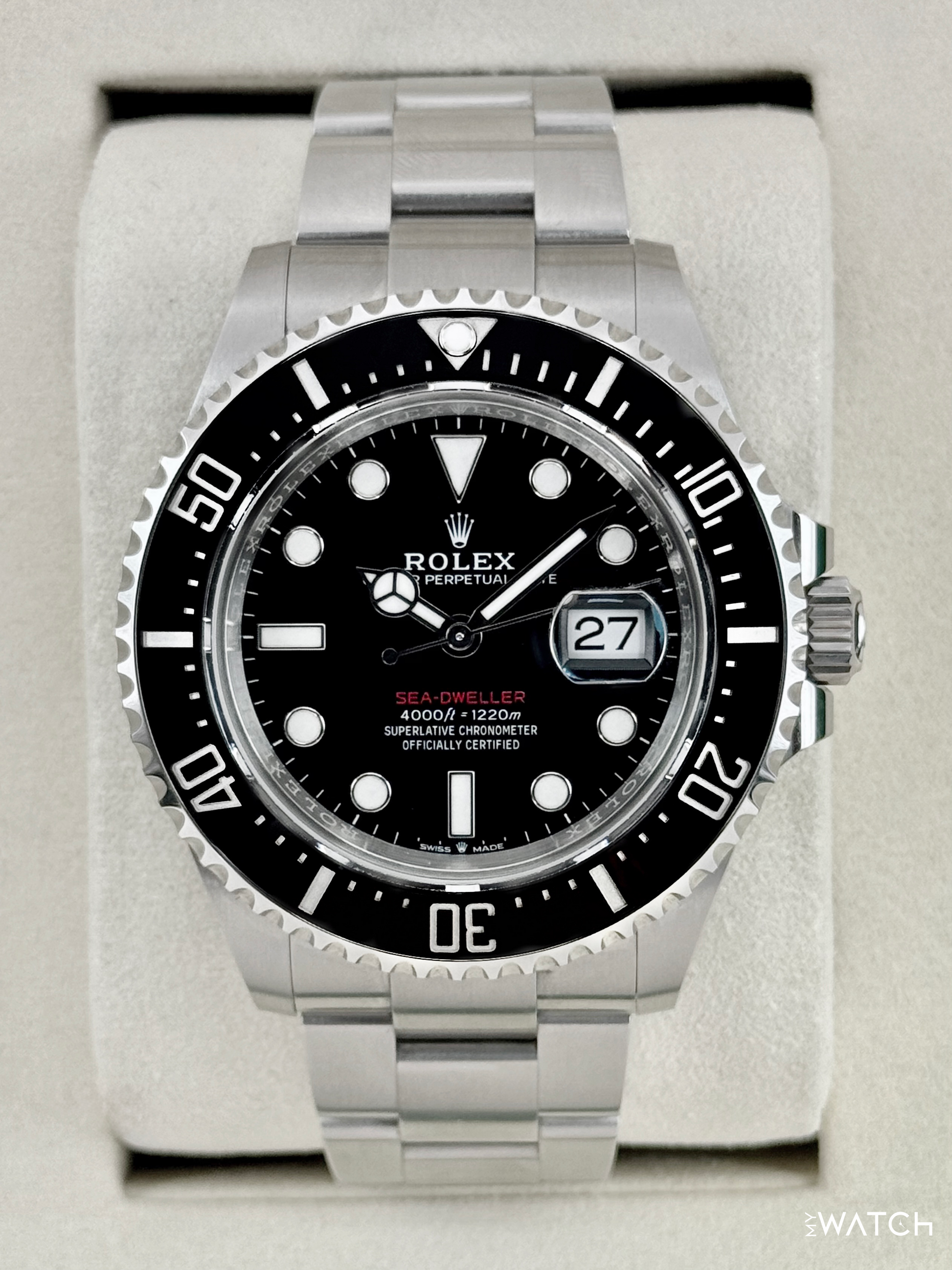 2025 Rolex Sea-Dweller 43mm 126600 Black Dial - MyWatchLLC