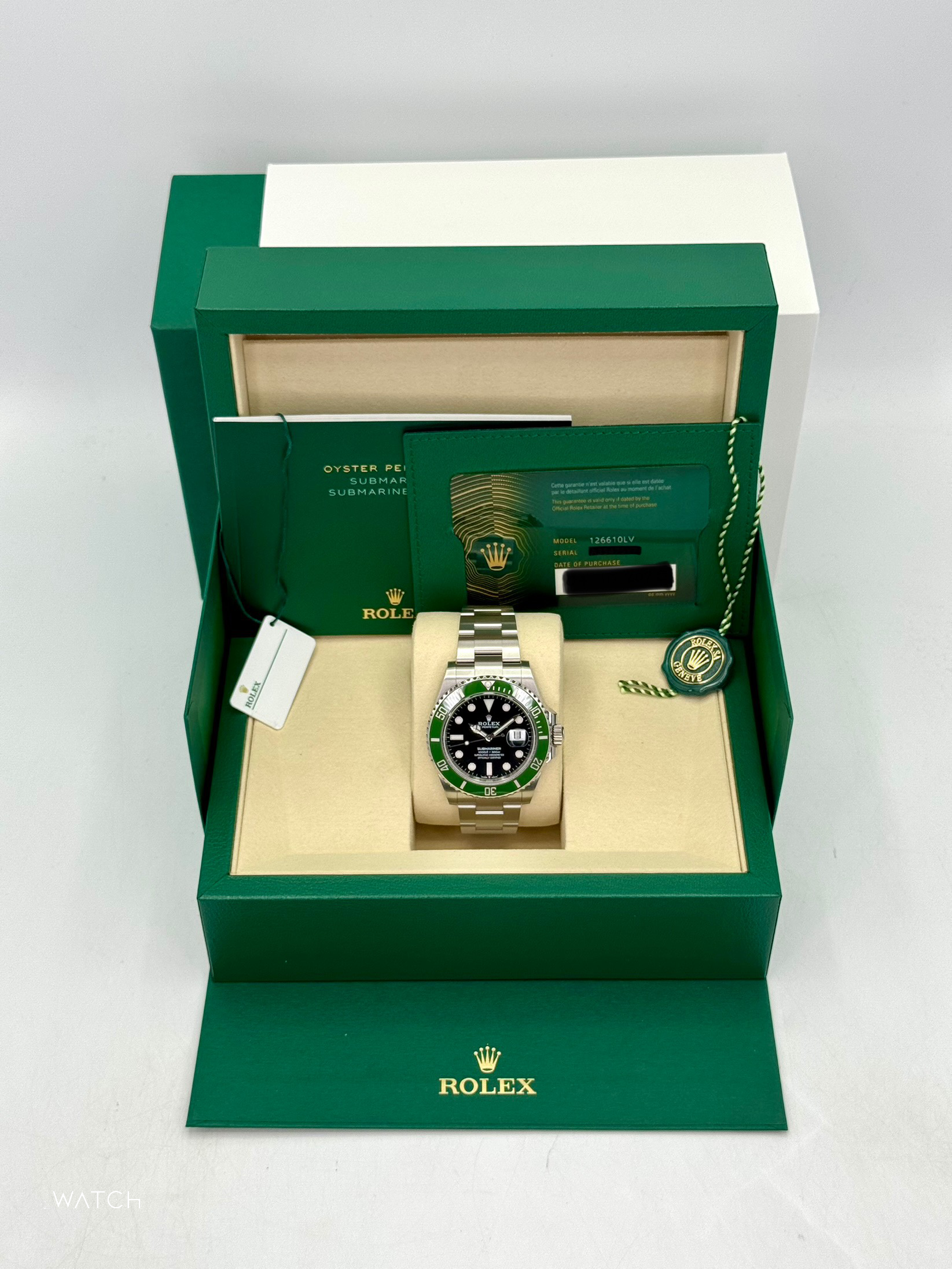 NEW 2025 Rolex Submariner "Starbucks" 41mm 126610LV Black Dial - MyWatchLLC
