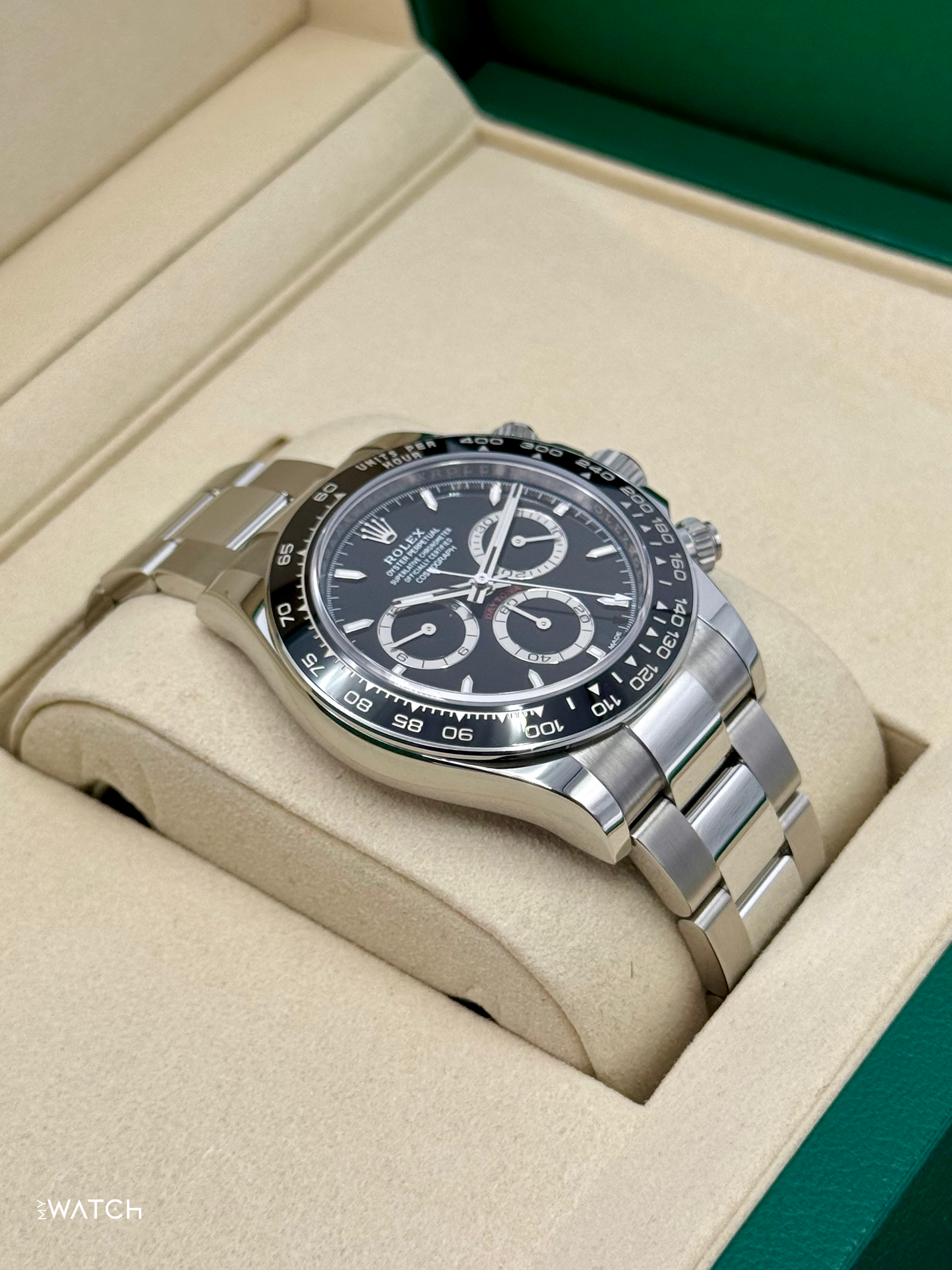 NEW 2025 Rolex Daytona 40mm 126500LN Stainless Steel Black Dial - MyWatchLLC