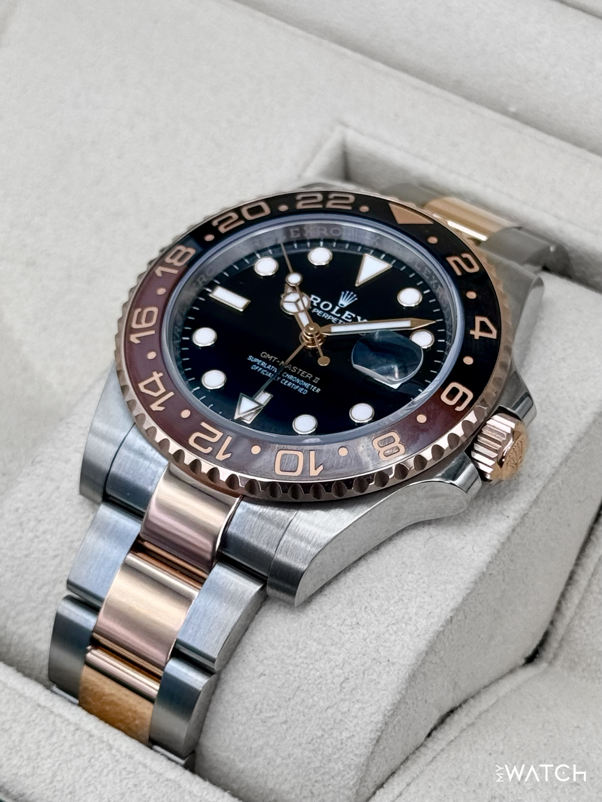 2023 Rolex GMT-Master II "Rootbeer" 40mm 126711CHNR Two-Tone - MyWatchLLC
