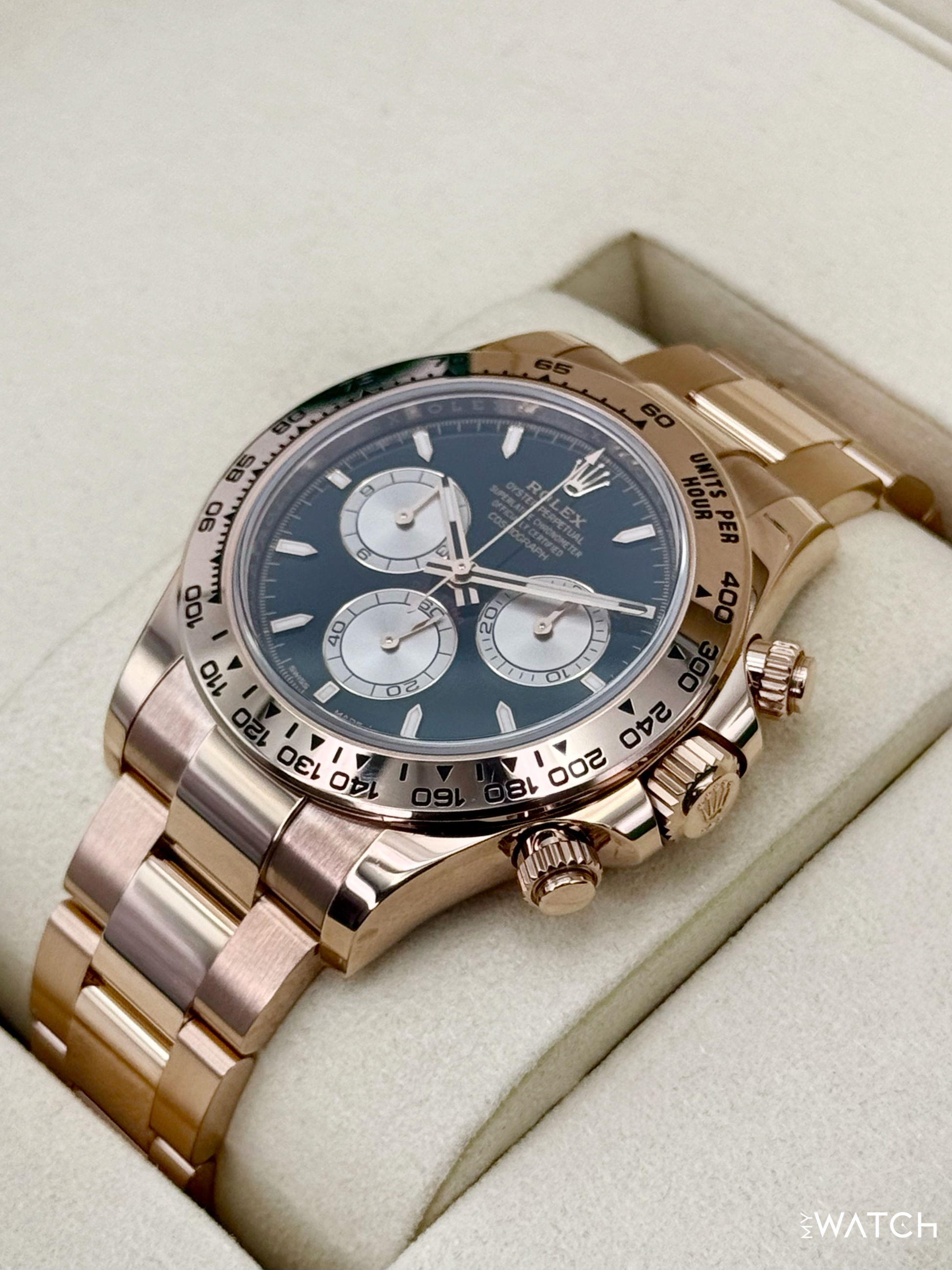 NEW 2025 Rolex Daytona 40mm 126505 Rose Gold Black Dial - MyWatchLLC