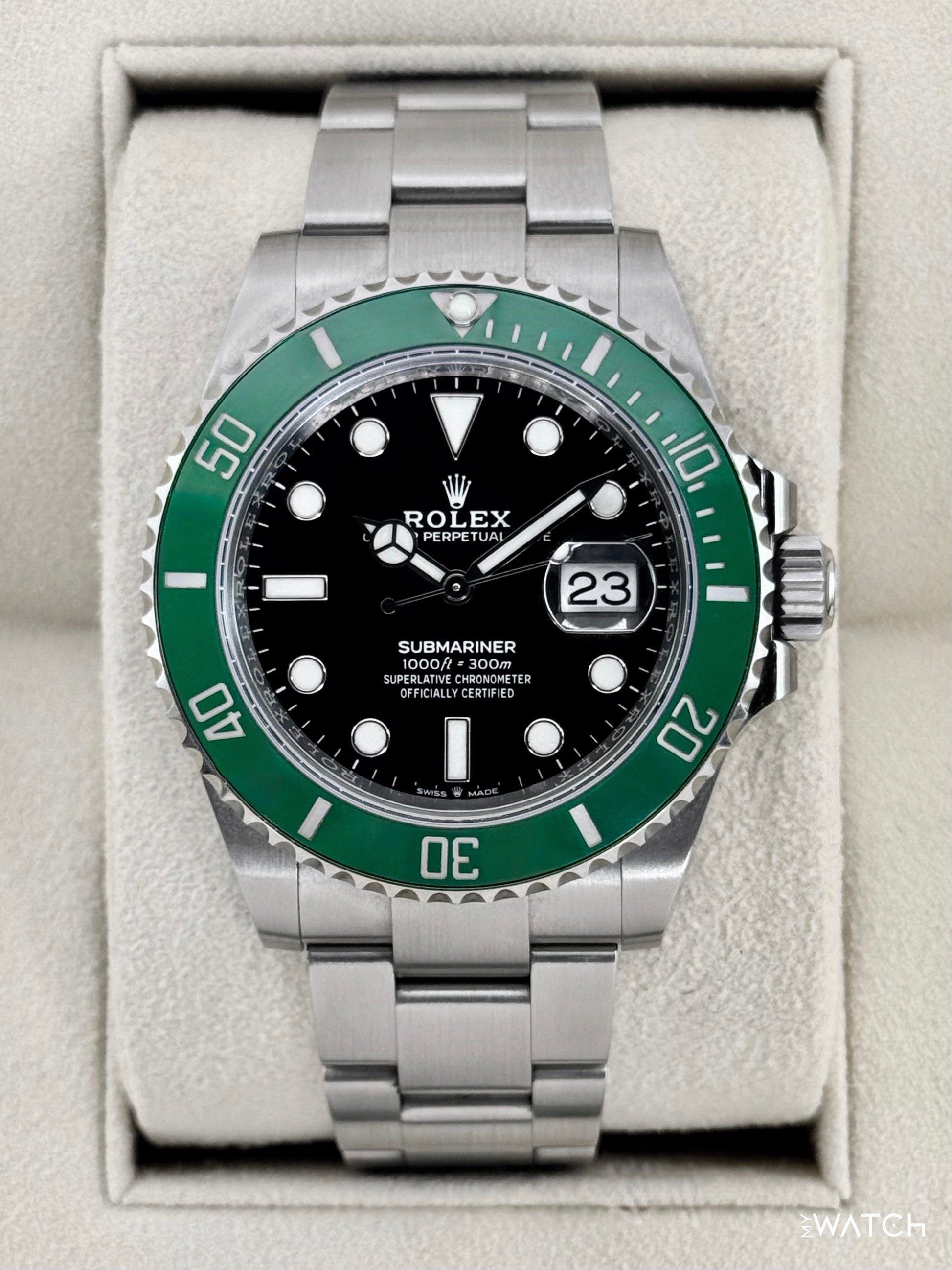 2020 Rolex Submariner "Starbucks" 41mm 126610LV Black Dial - MyWatchLLC
