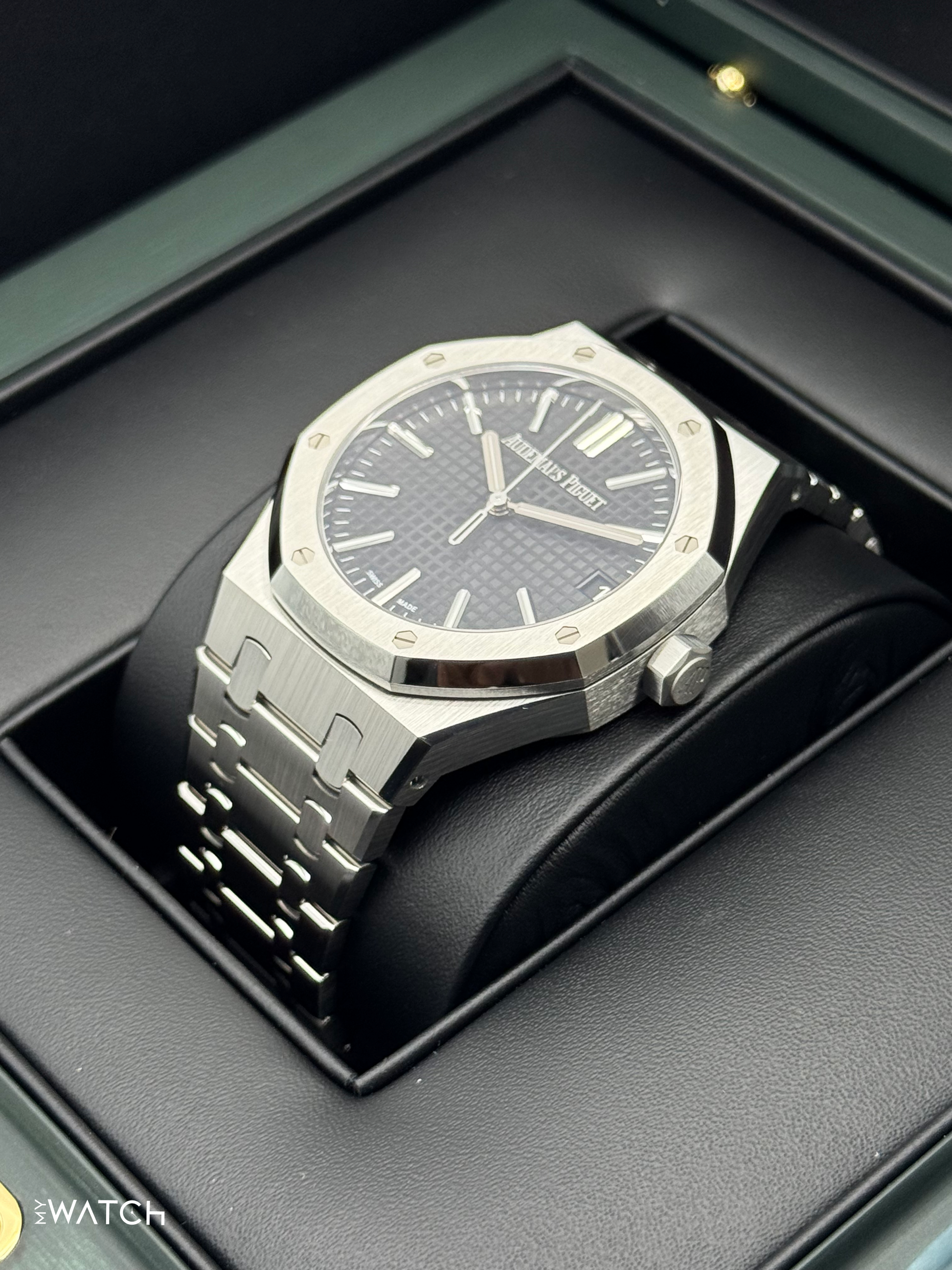 2025 Audemars Piguet Royal Oak 41mm 15510ST Stainless Steel Black Dial - MyWatchLLC