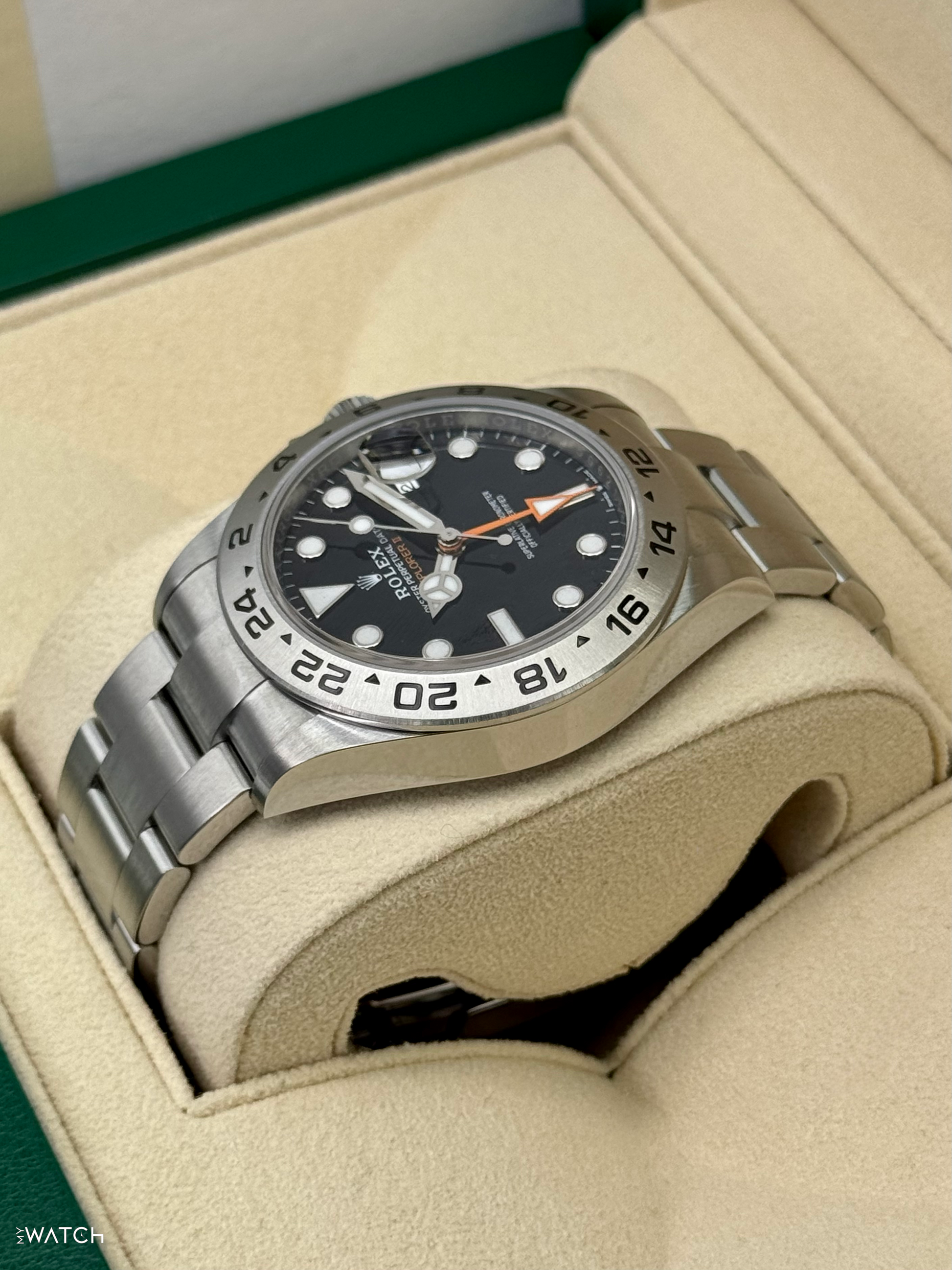 2022 Rolex Explorer II 42mm 226570 Black Dial - MyWatchLLC