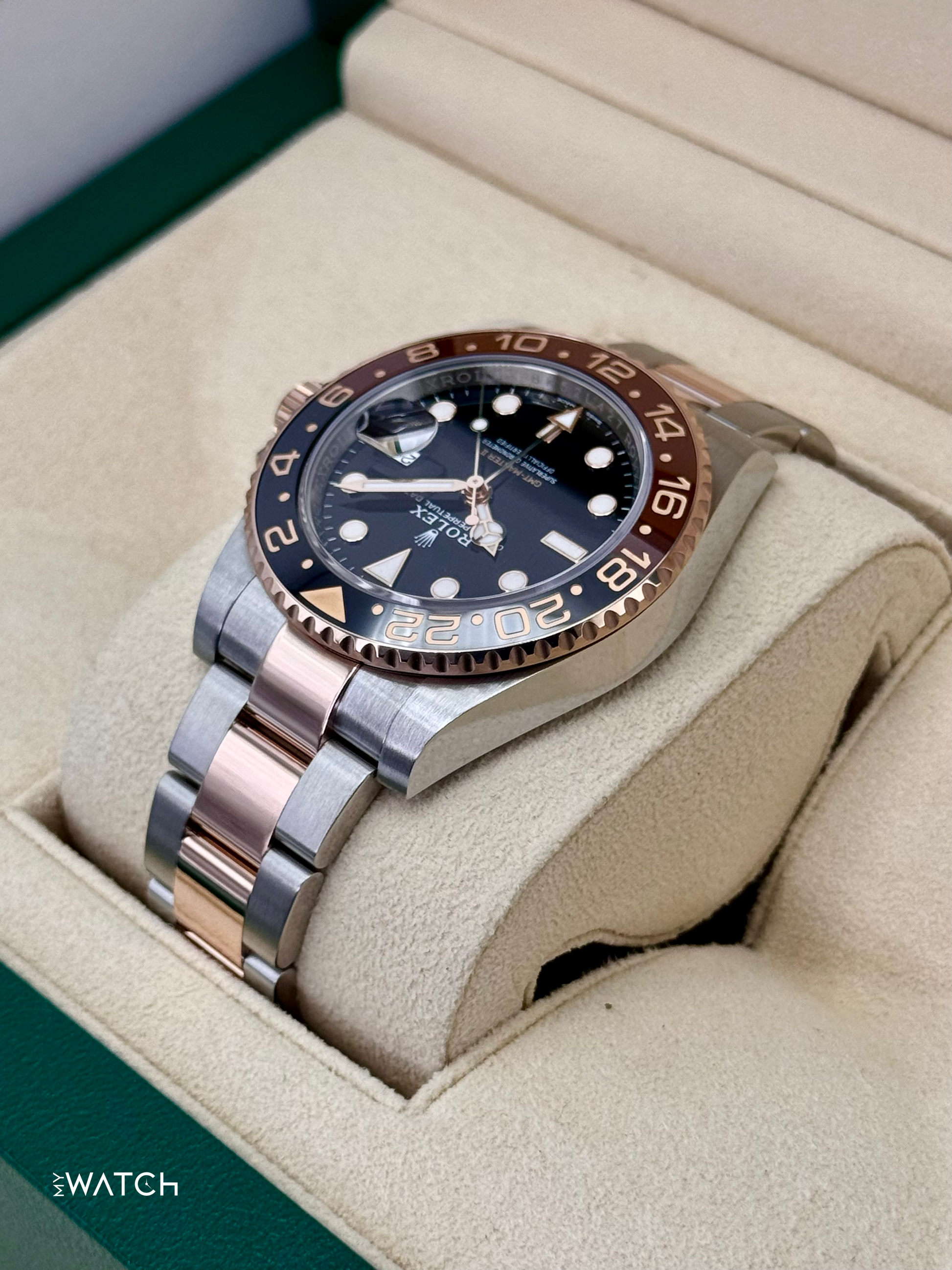 2024 Rolex GMT-Master II "Rootbeer" 40mm 126711CHNR Two-Tone - MyWatchLLC