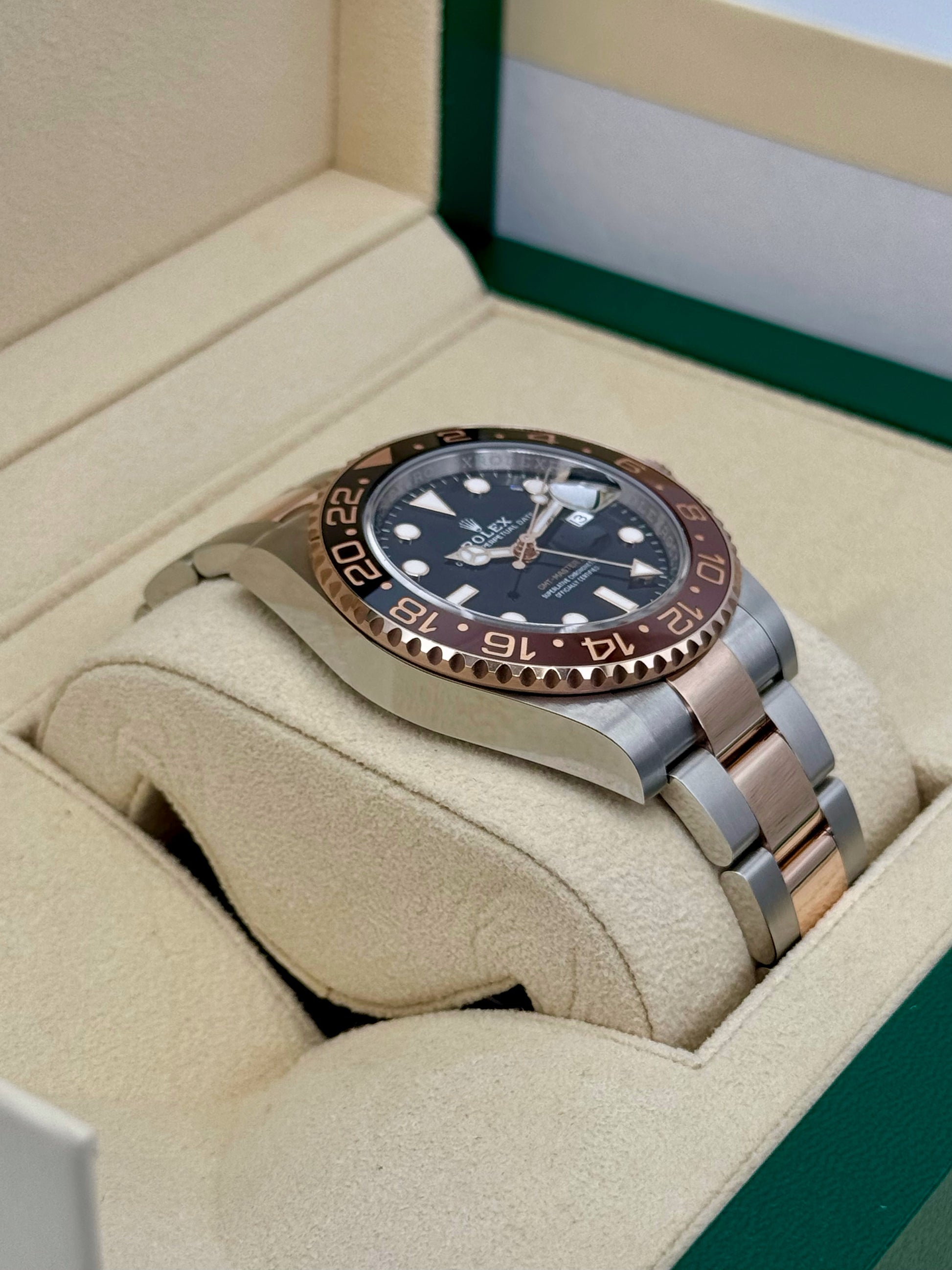 NEW 2024 Rolex GMT-Master II "Rootbeer" 40mm 126711CHNR Two-Tone - MyWatchLLC