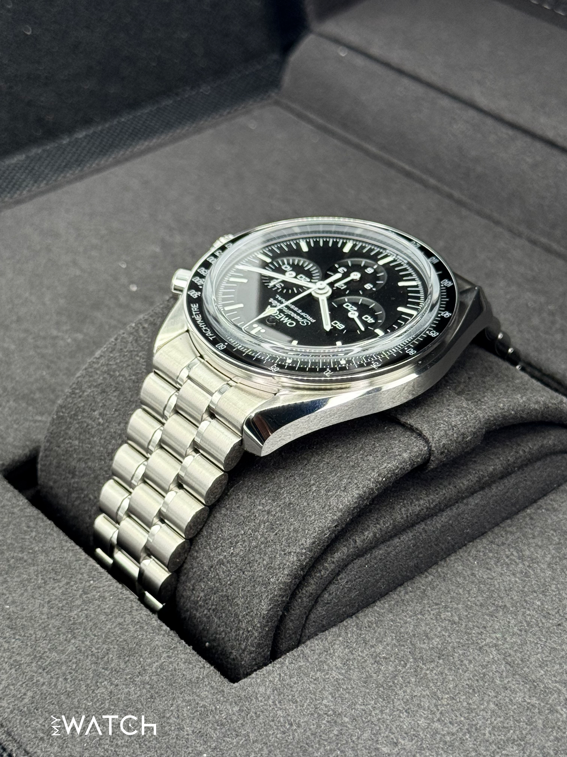 2025 Omega Speedmaster Moonwatch Pro 42mm 310.30.42.50.01.002 Black Dial - MyWatchLLC